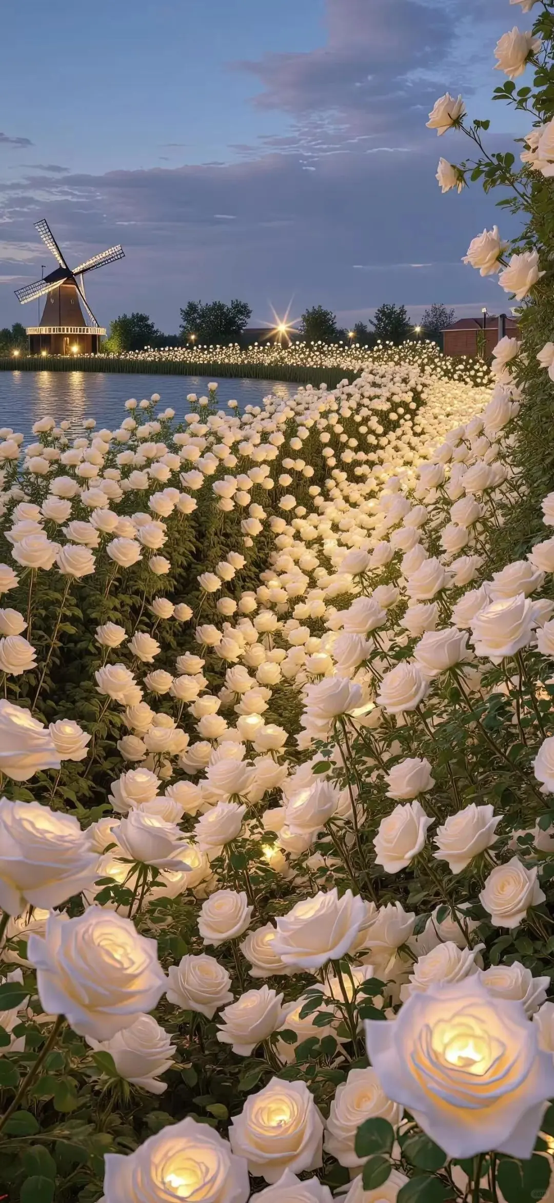 每日壁纸：美美的花海