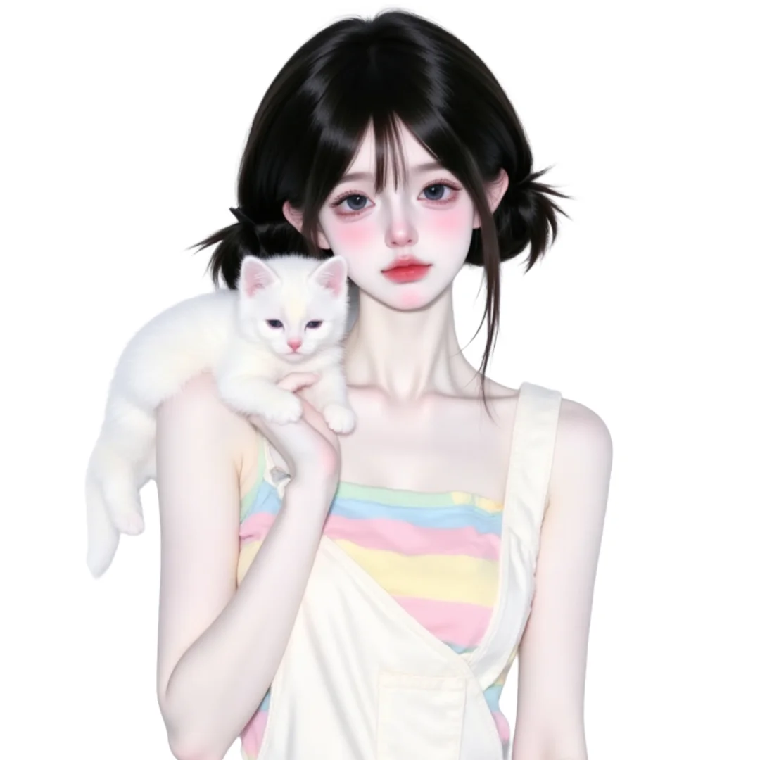 梦想是做最幸福的小猫｜女生头像
