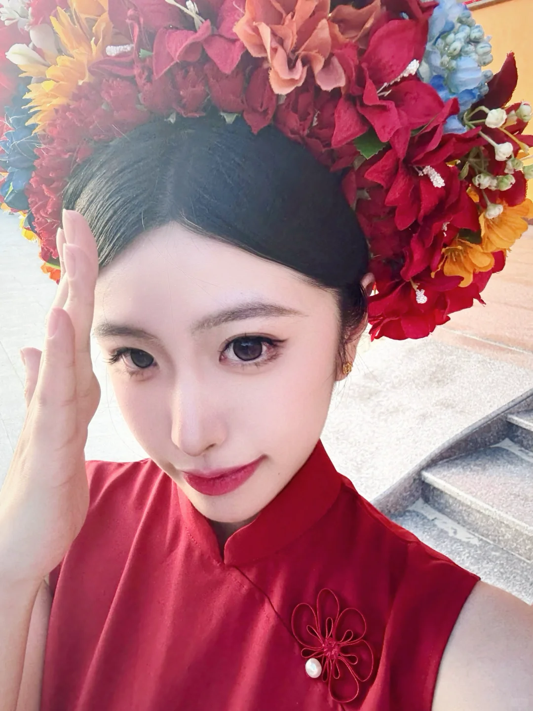 想看看大家的簪花美照