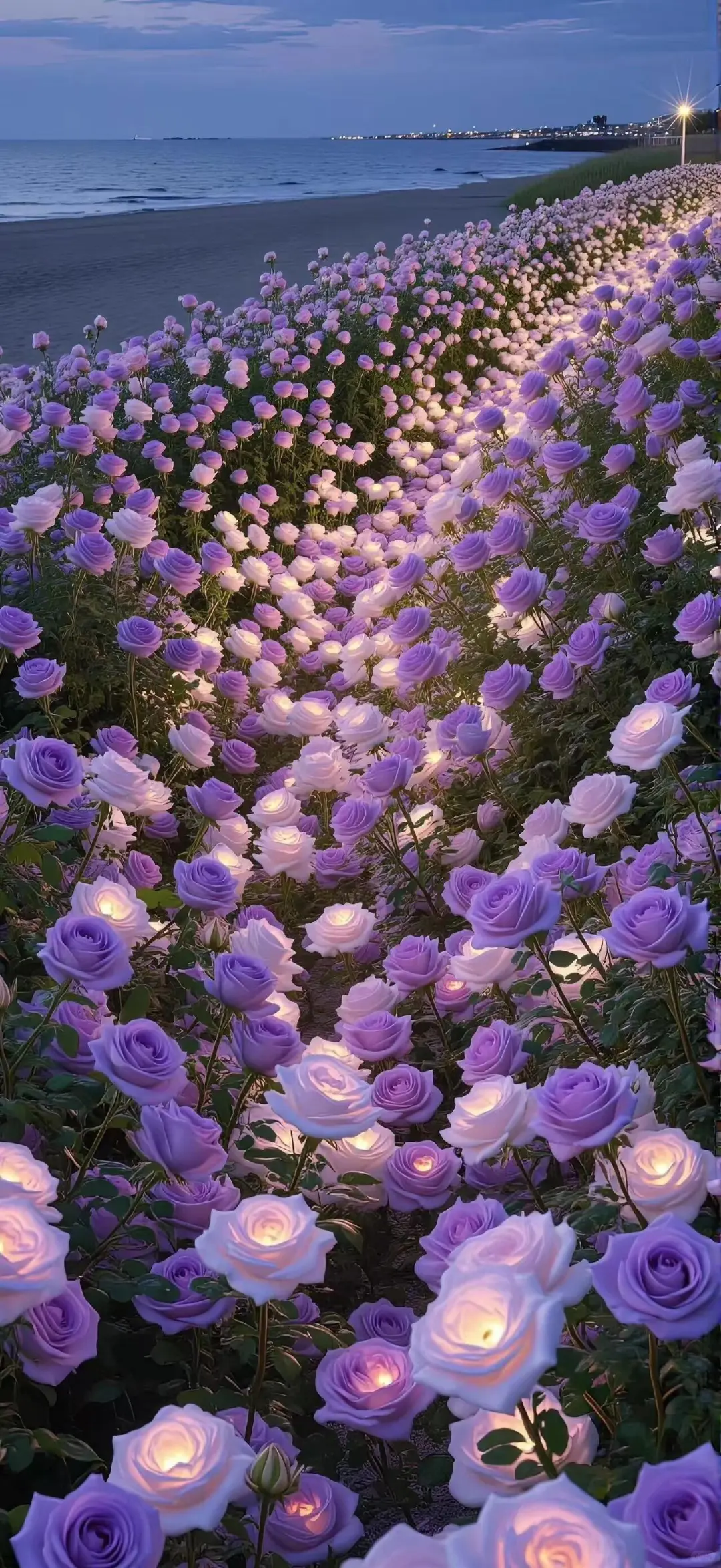 每日壁纸：美美的花海