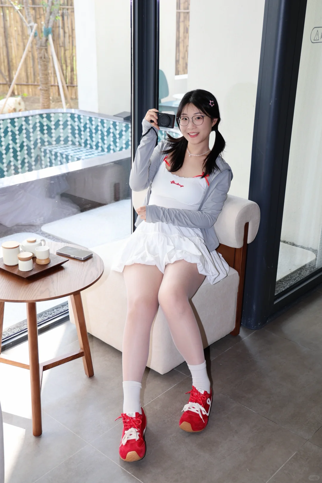 肉肉腿就是坠可爱的😍