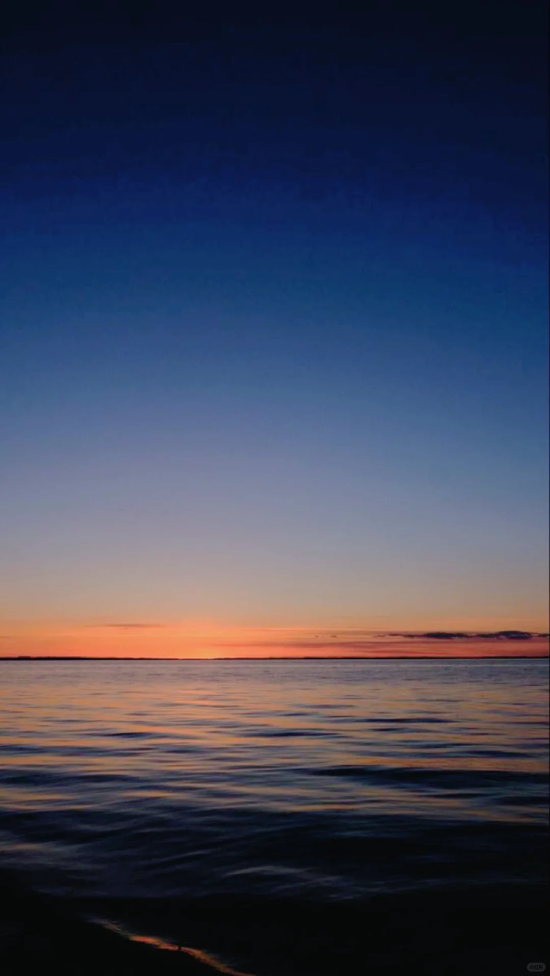 梦幻沙滩夕阳，壁纸里的极致风景