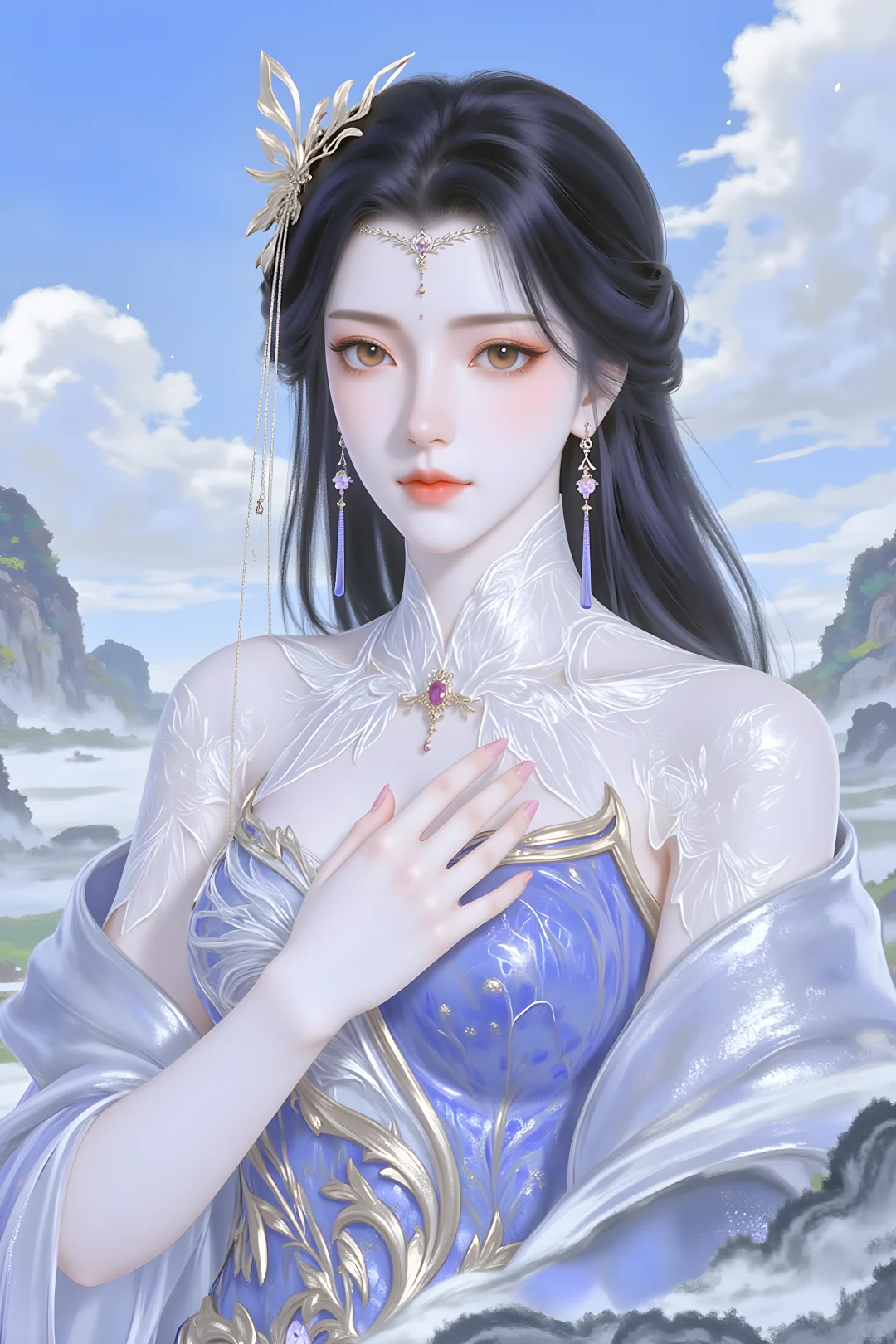 ✨《完美世界》云曦，仙姿玉貌，倾世风华