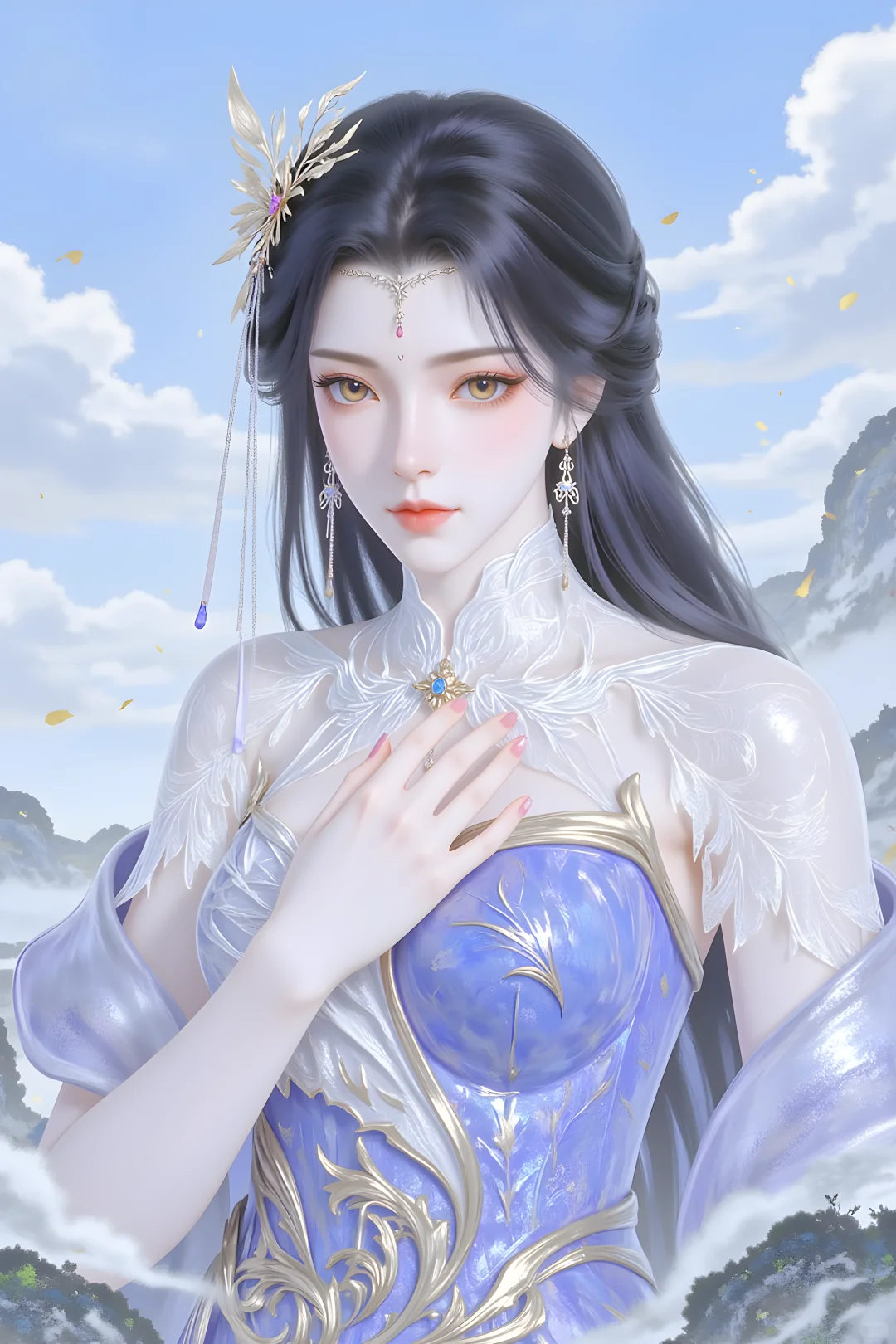 ✨《完美世界》云曦，仙姿玉貌，倾世风华
