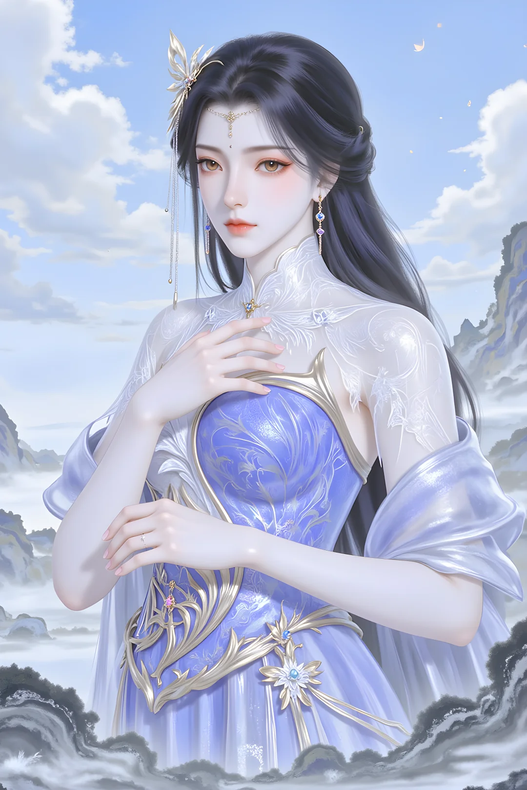 ✨《完美世界》云曦，仙姿玉貌，倾世风华