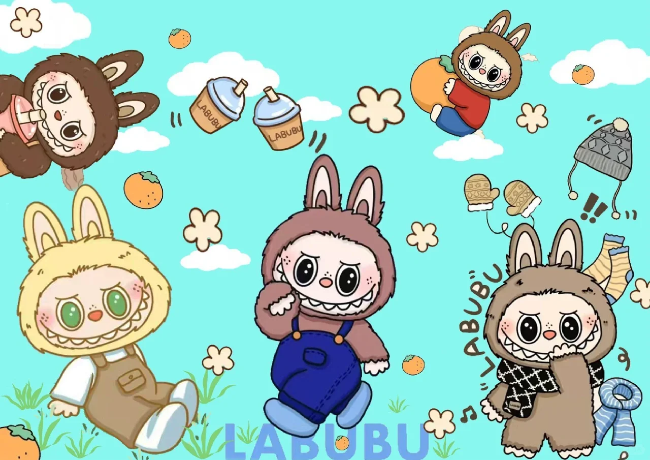 Labubu拉布布 iPad 电脑 车机壁纸