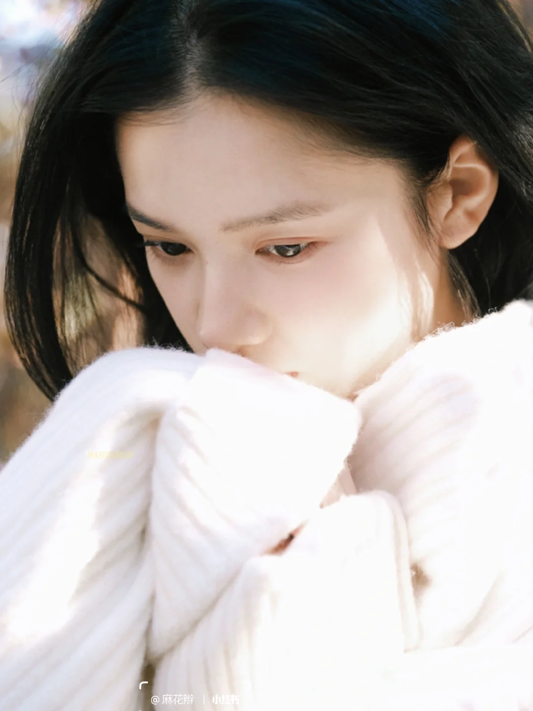omg张婧仪连这个角度都是美的！