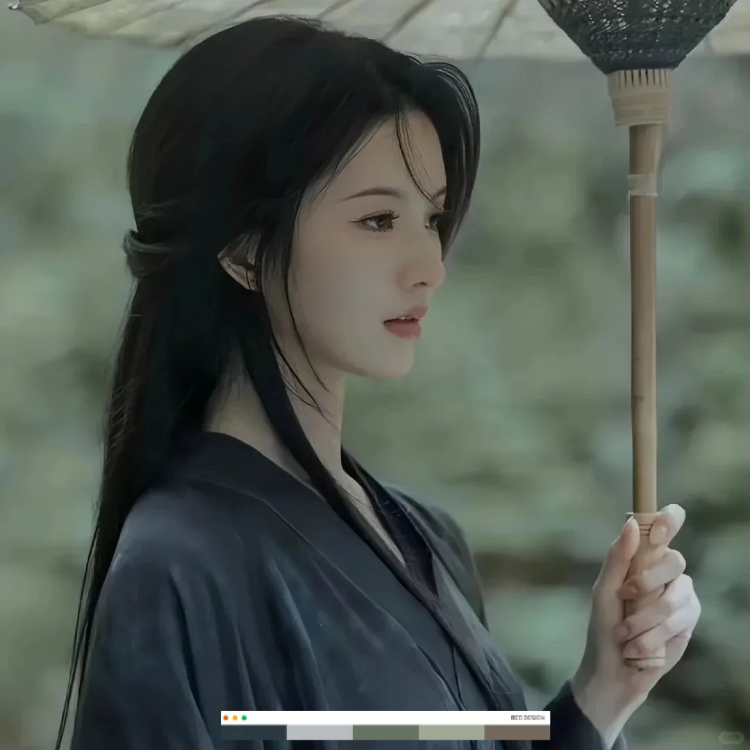 古风真人头像。