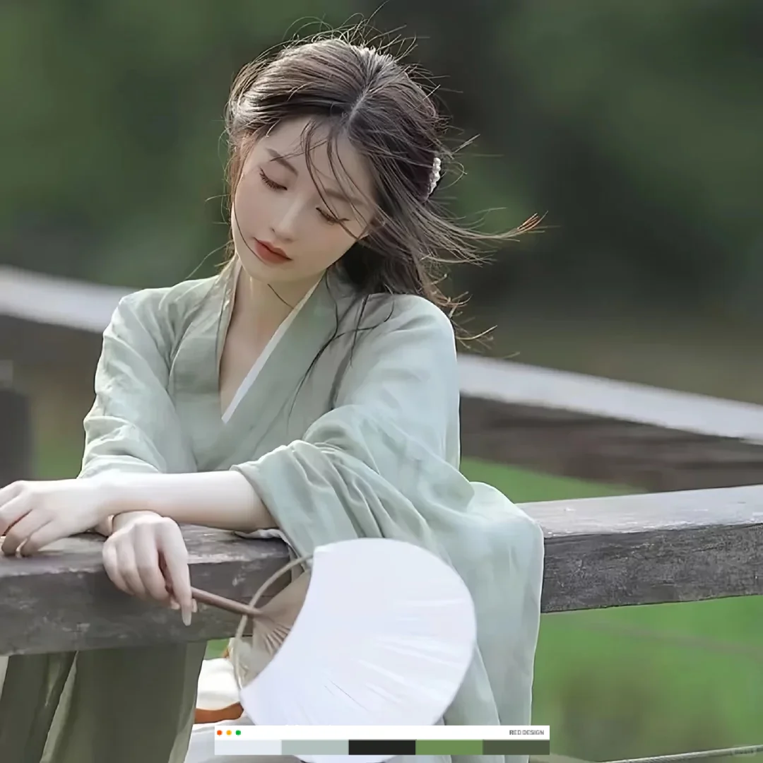 古风真人头像。