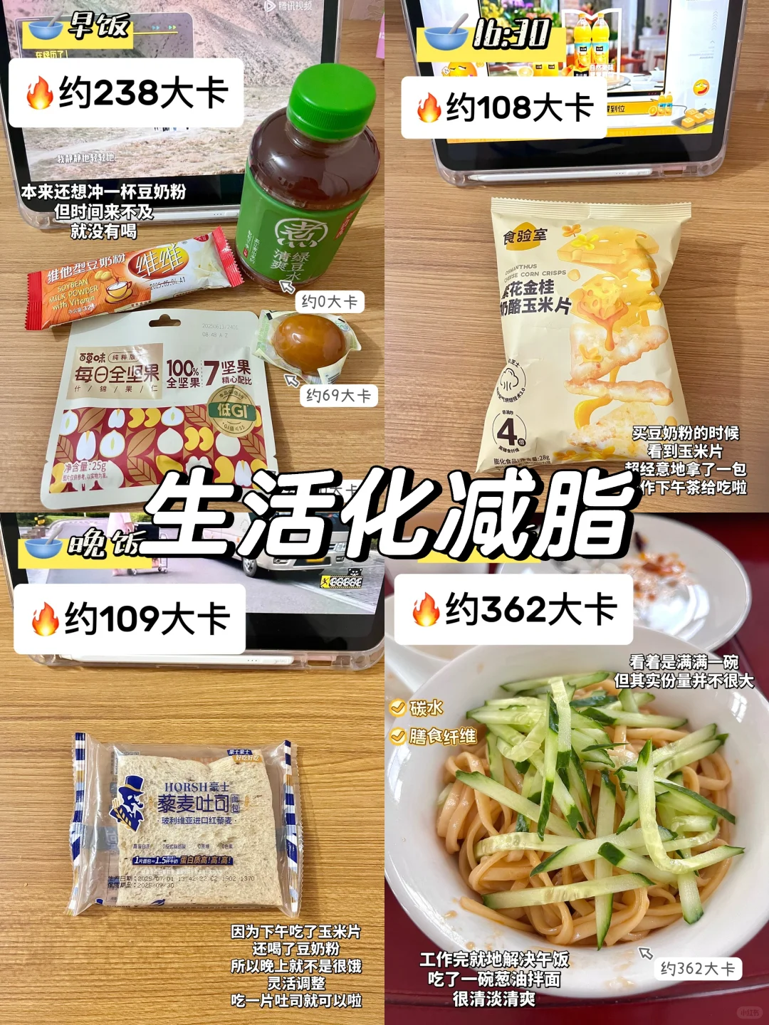 160/99｜假期生活化减脂｜共约摄入1161大卡