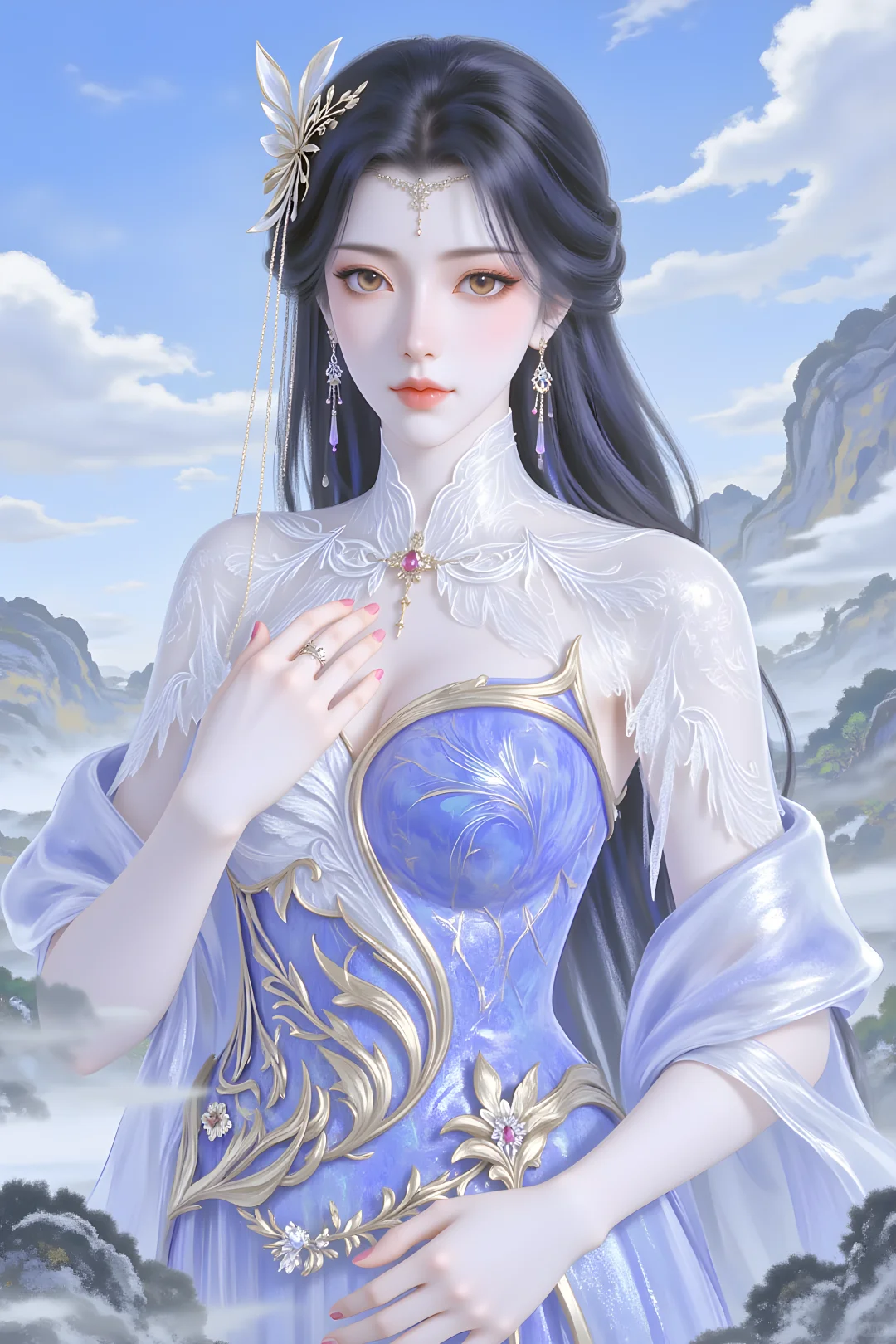 ✨《完美世界》云曦，仙姿玉貌，倾世风华