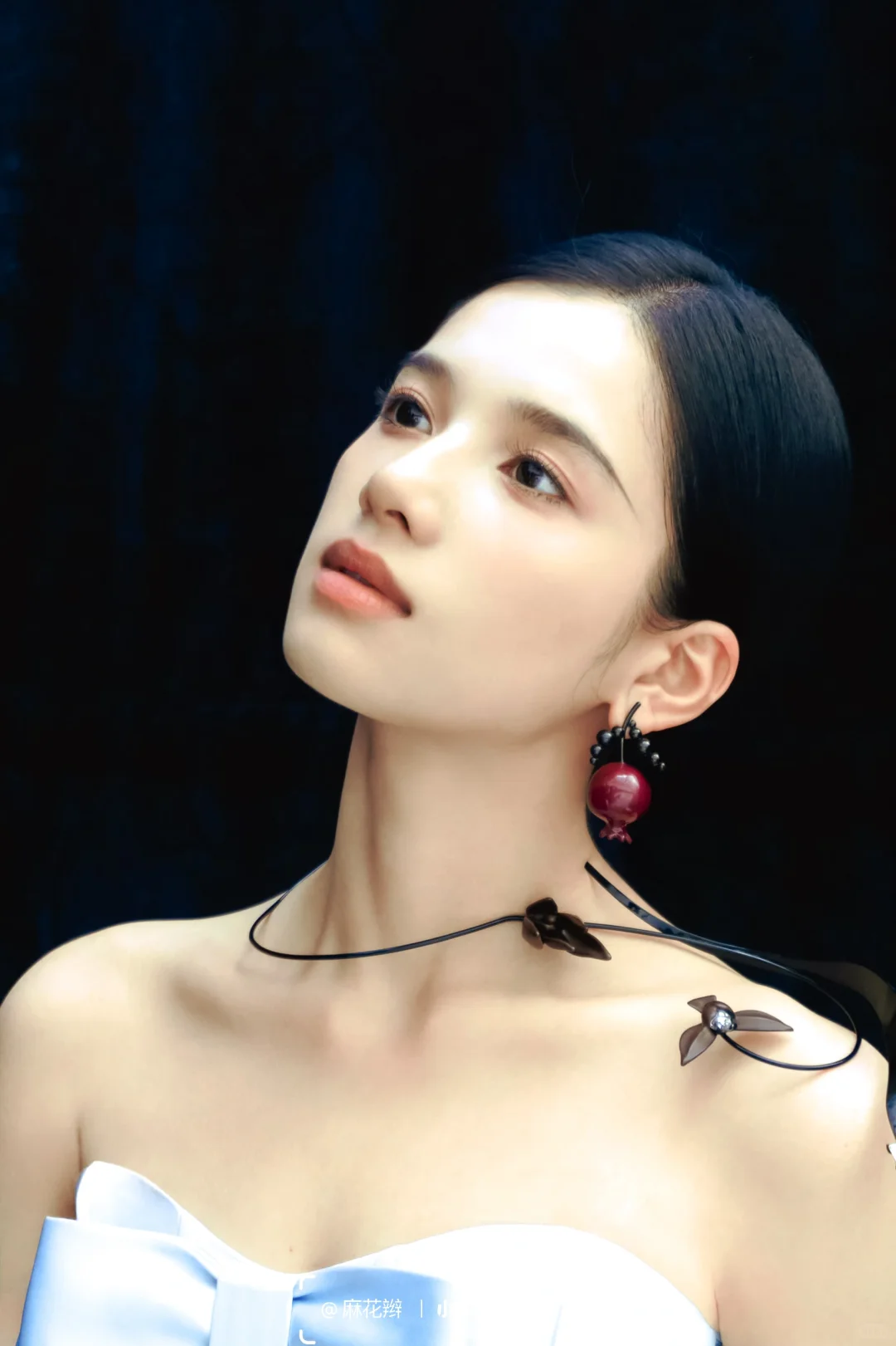 omg张婧仪连这个角度都是美的！