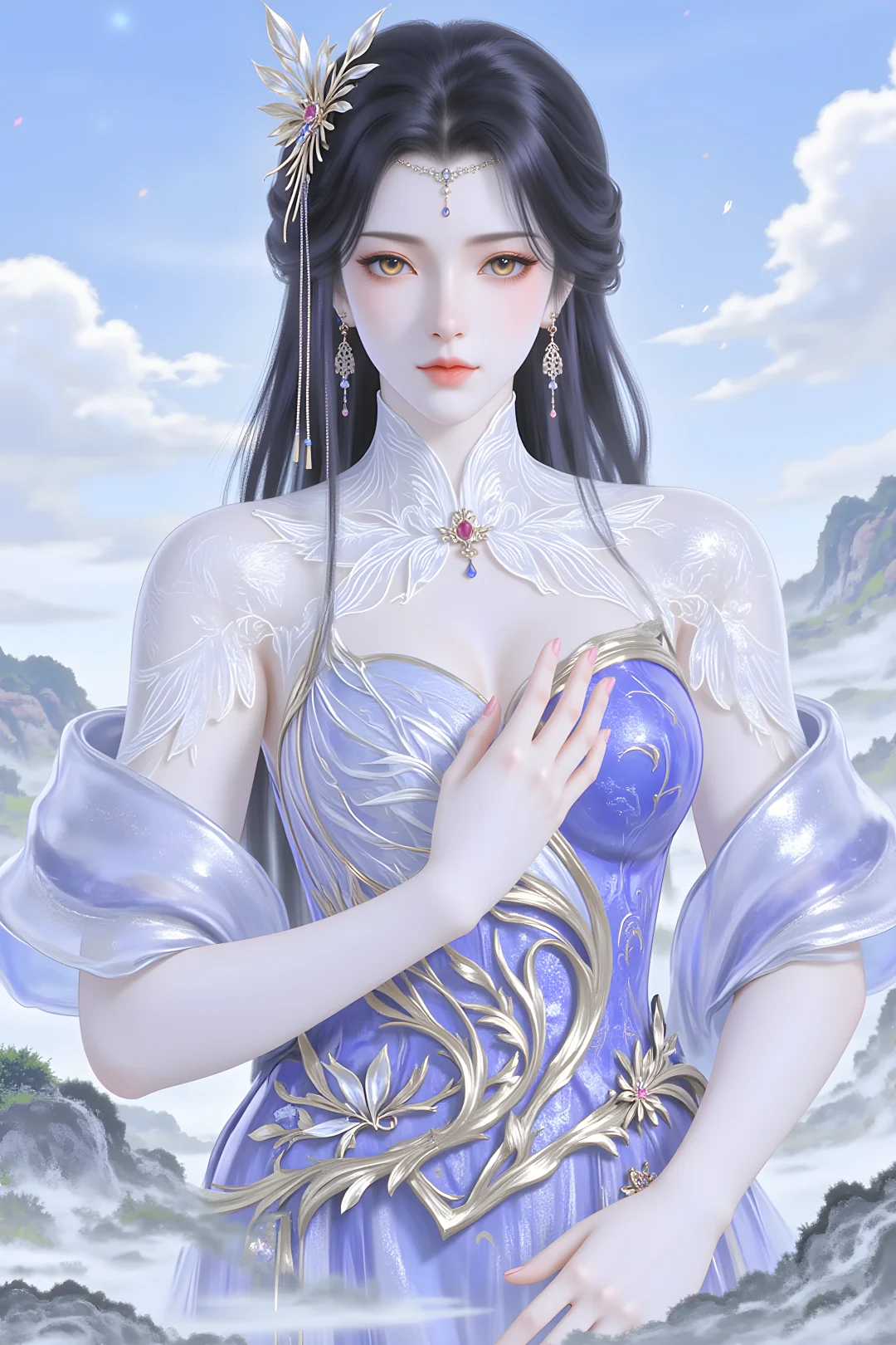 ✨《完美世界》云曦，仙姿玉貌，倾世风华