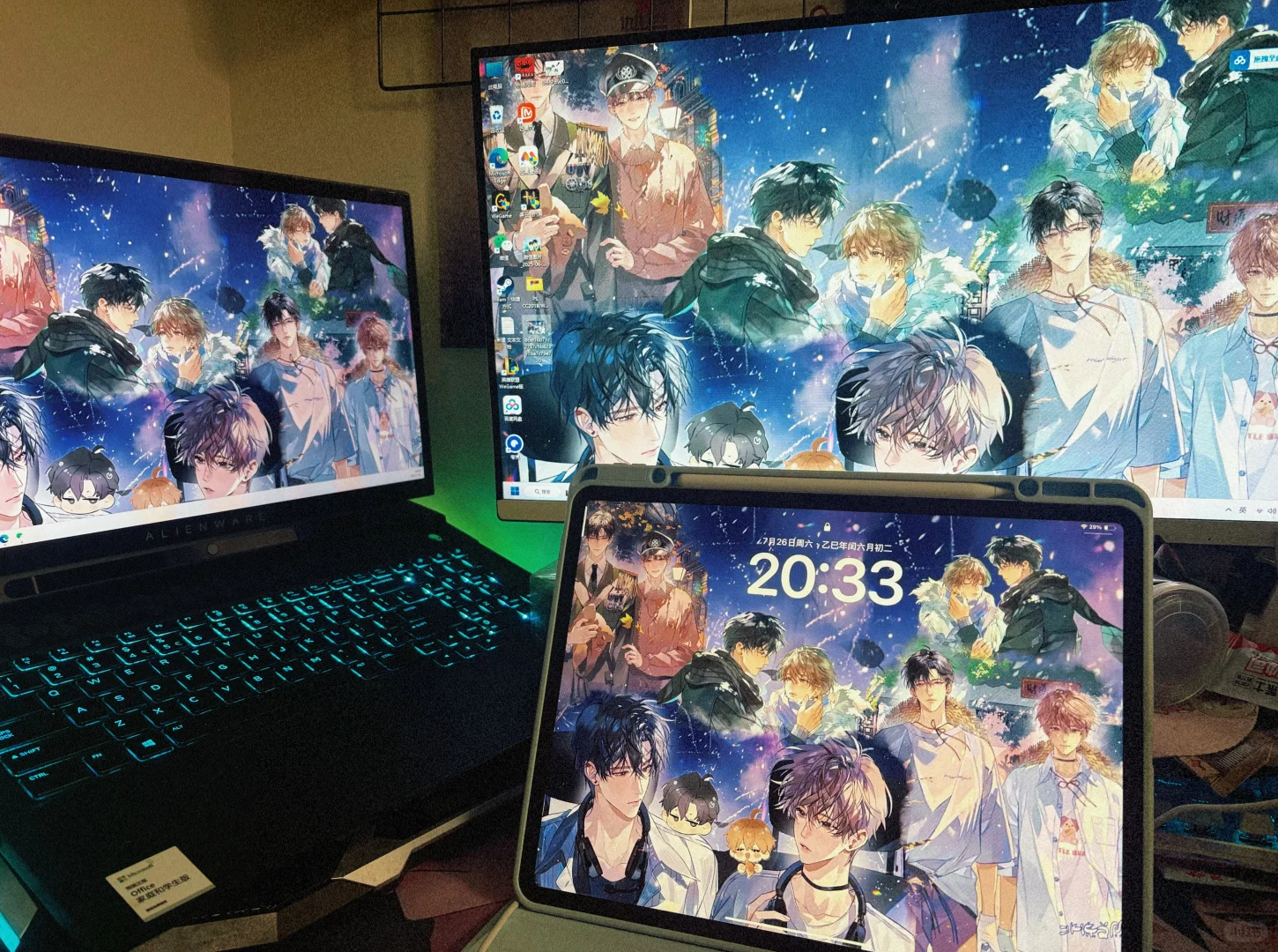 囚于永夜平板壁纸💙