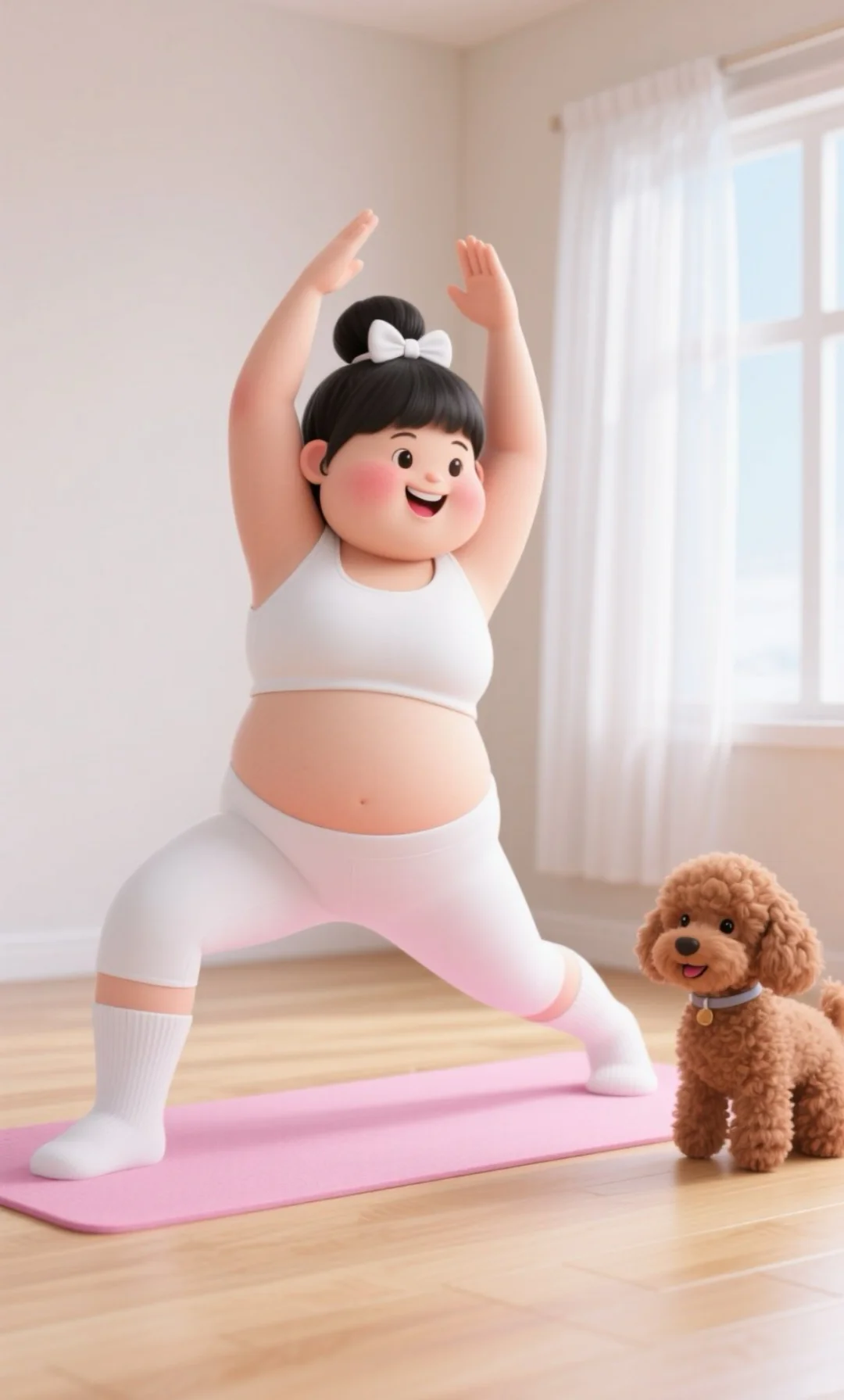 减肥从不是喊口号，开始燃烧卡路里💪(≧ω≦)