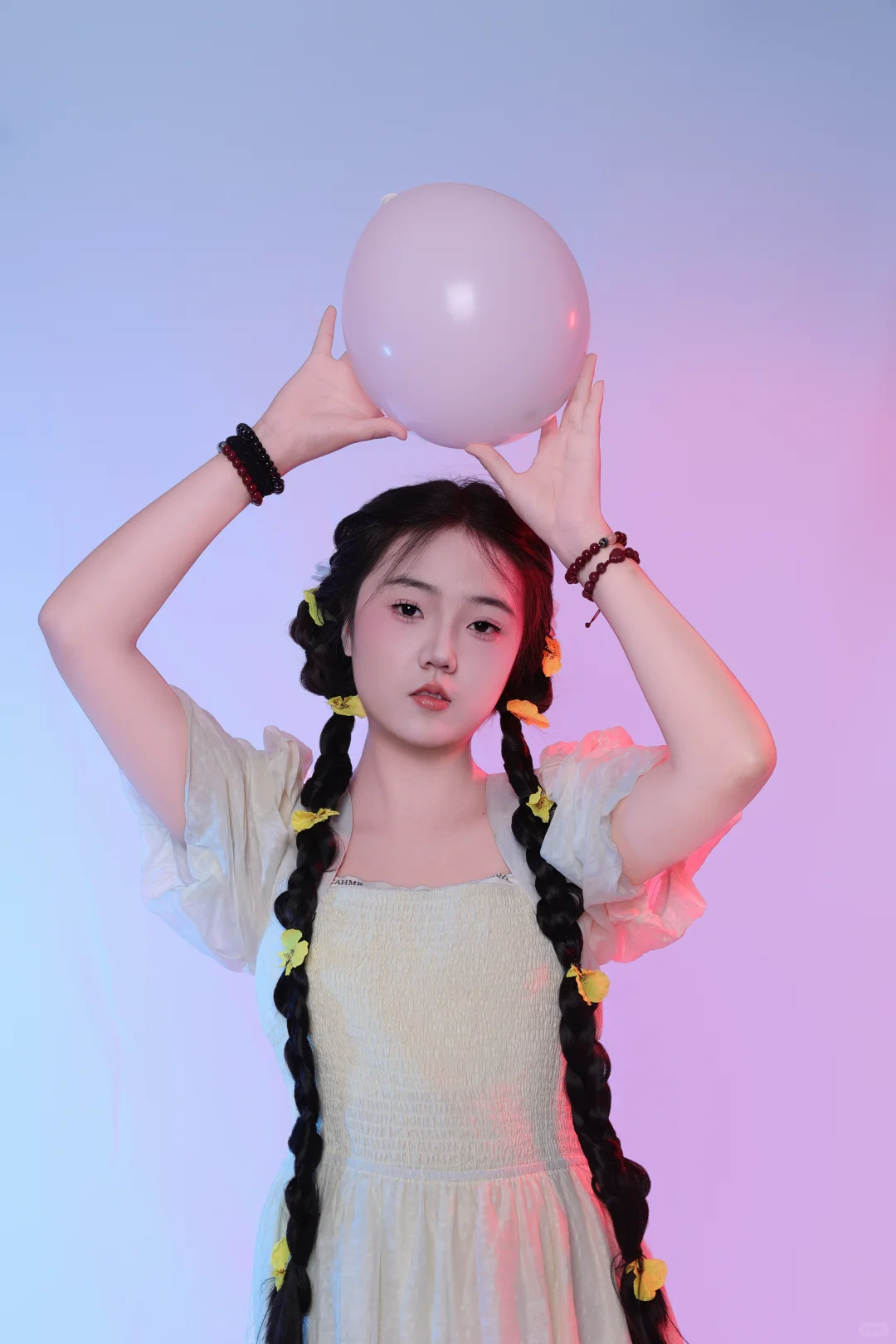 这个氛围感拍照绝了📸