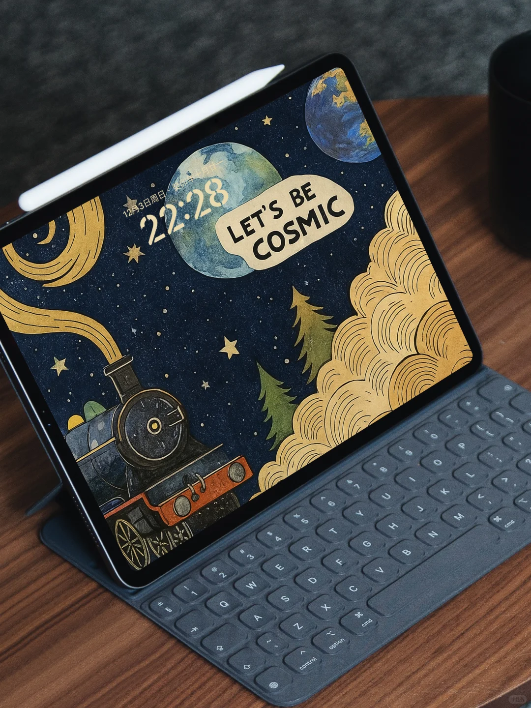 复古暗色系壁纸｜Cosmic Within | 平板壁纸