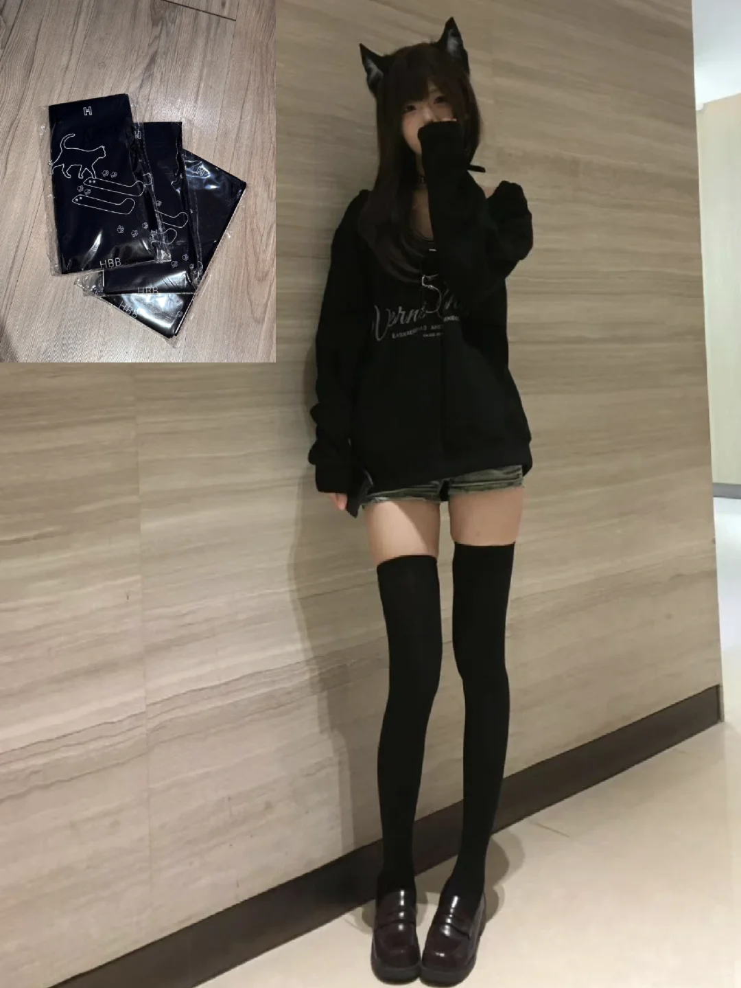 5💰微压高妹防滑猫爪过膝袜