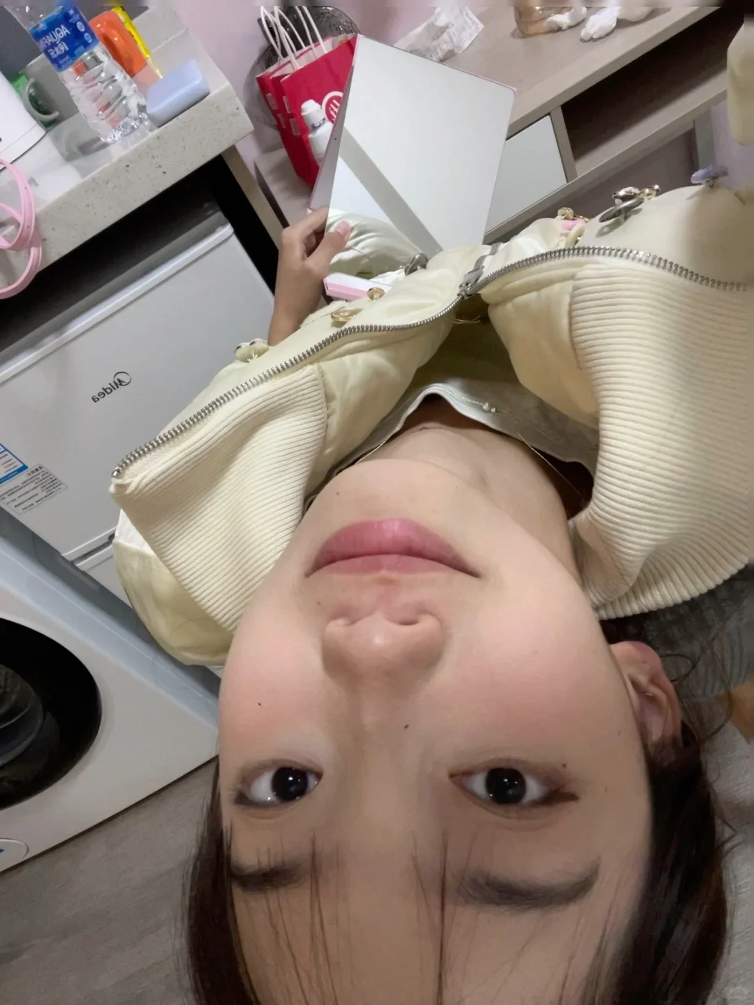 我说菱形脸都试试这样拍照！！