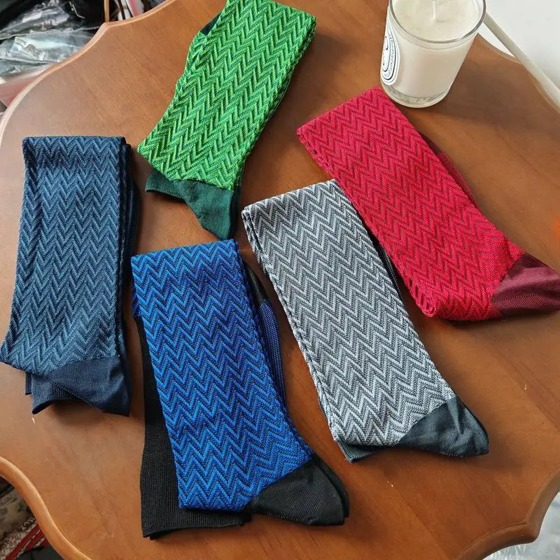 🧦商务人续命级及膝绅士袜
