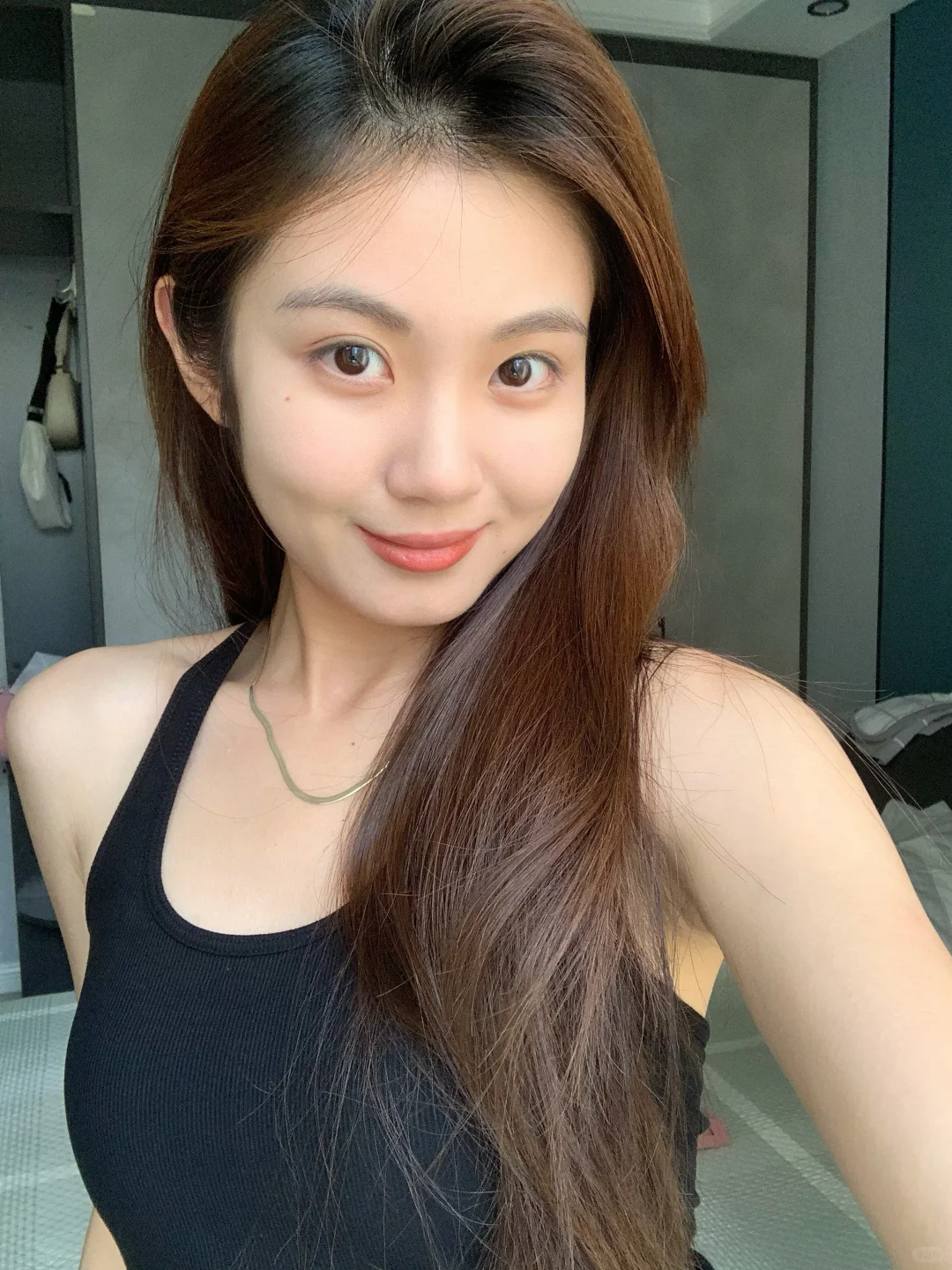 偶尔素颜