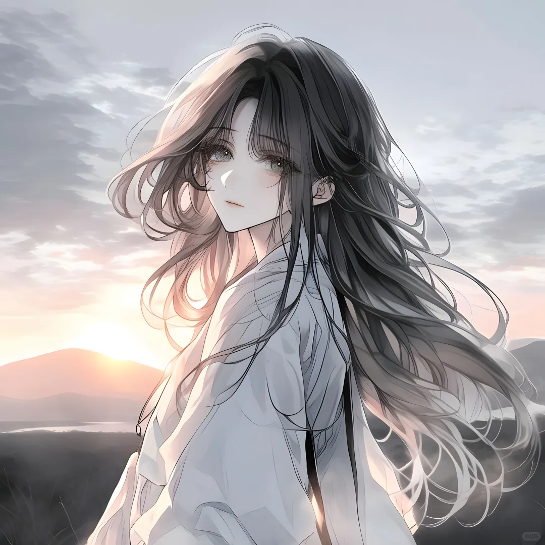 女生头像：高山