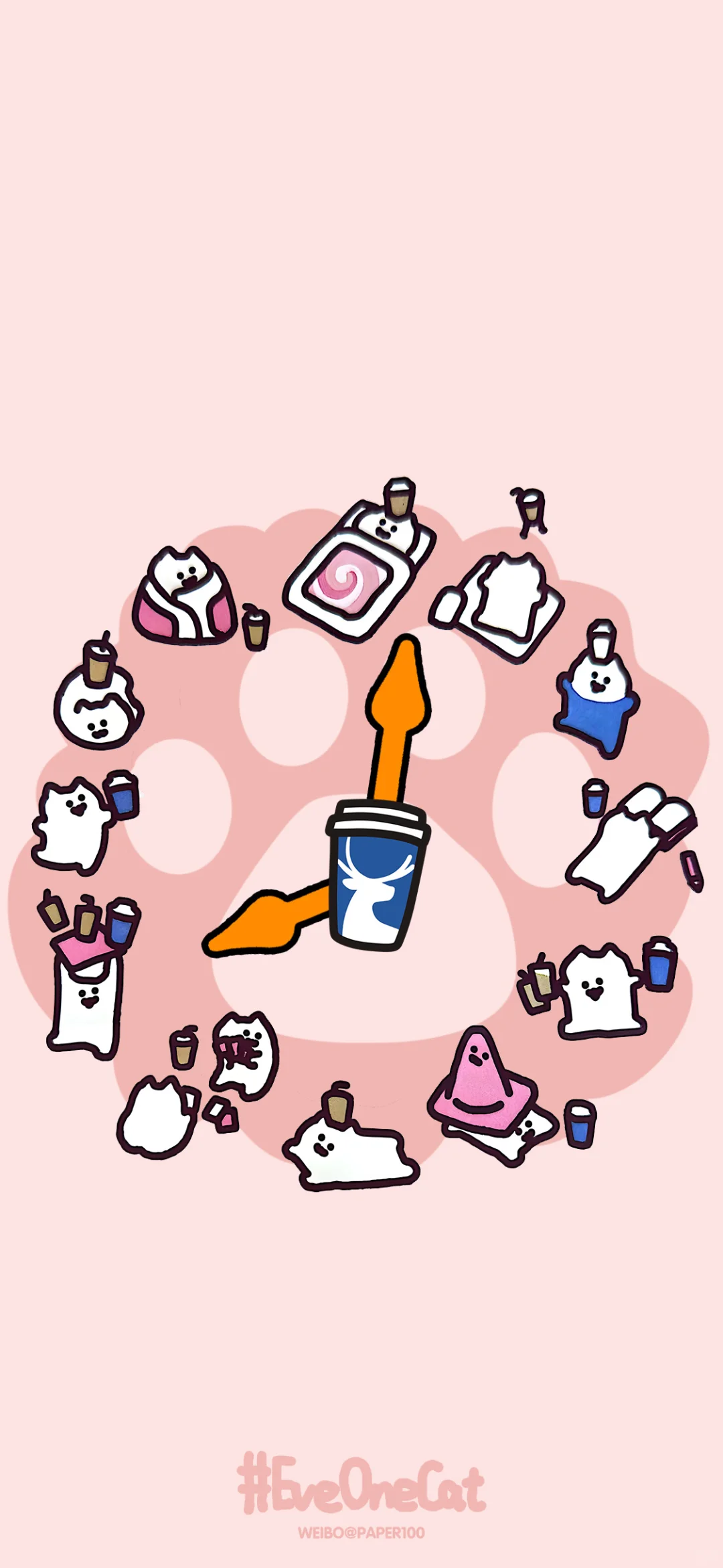 onedayonecat每日一猫壁纸来袭