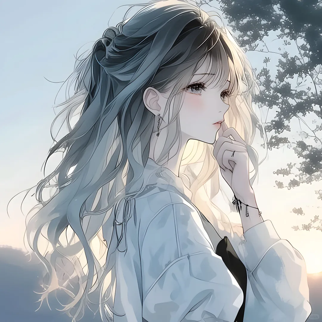 女生头像：高山