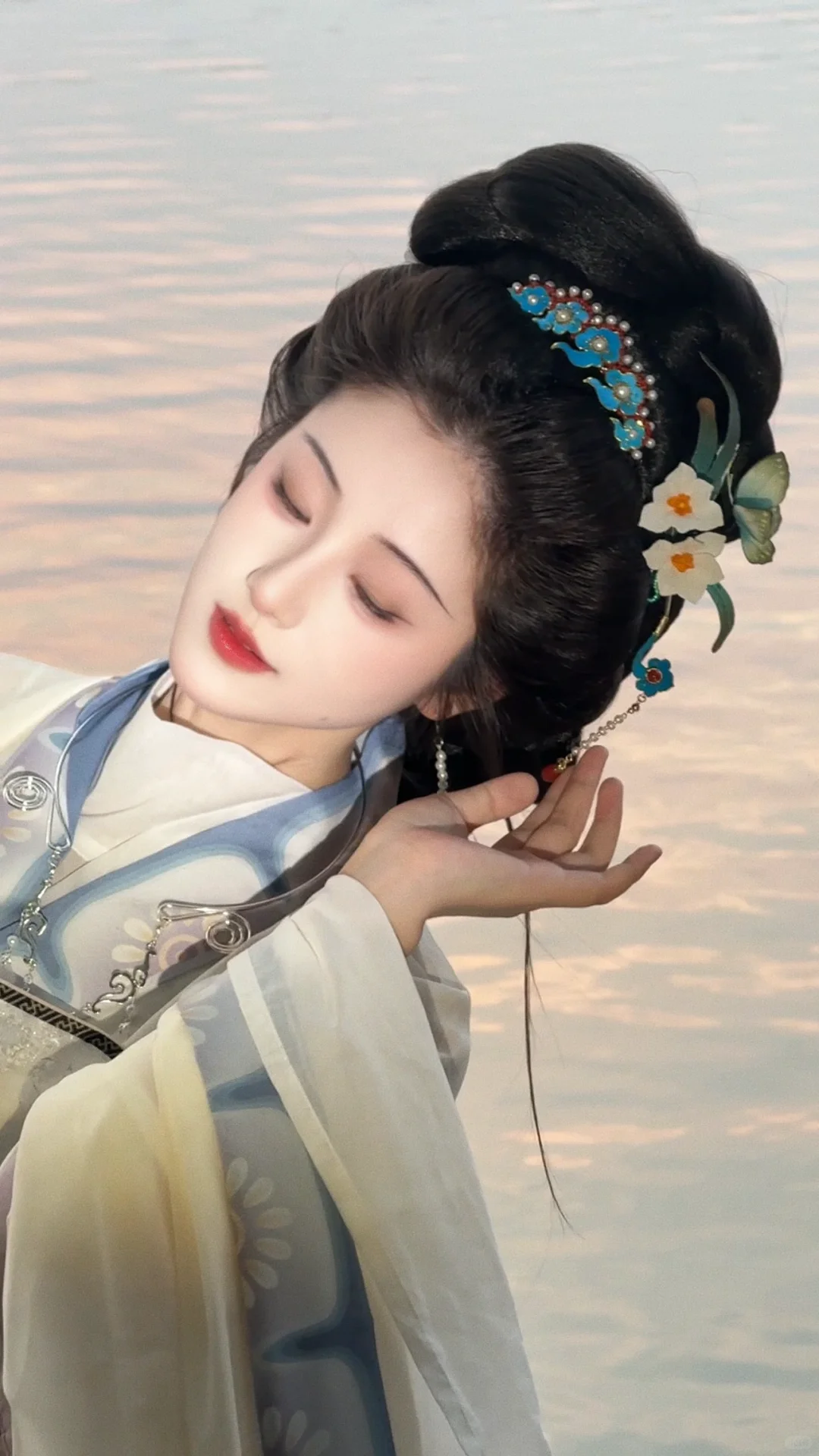 老娘与夕阳