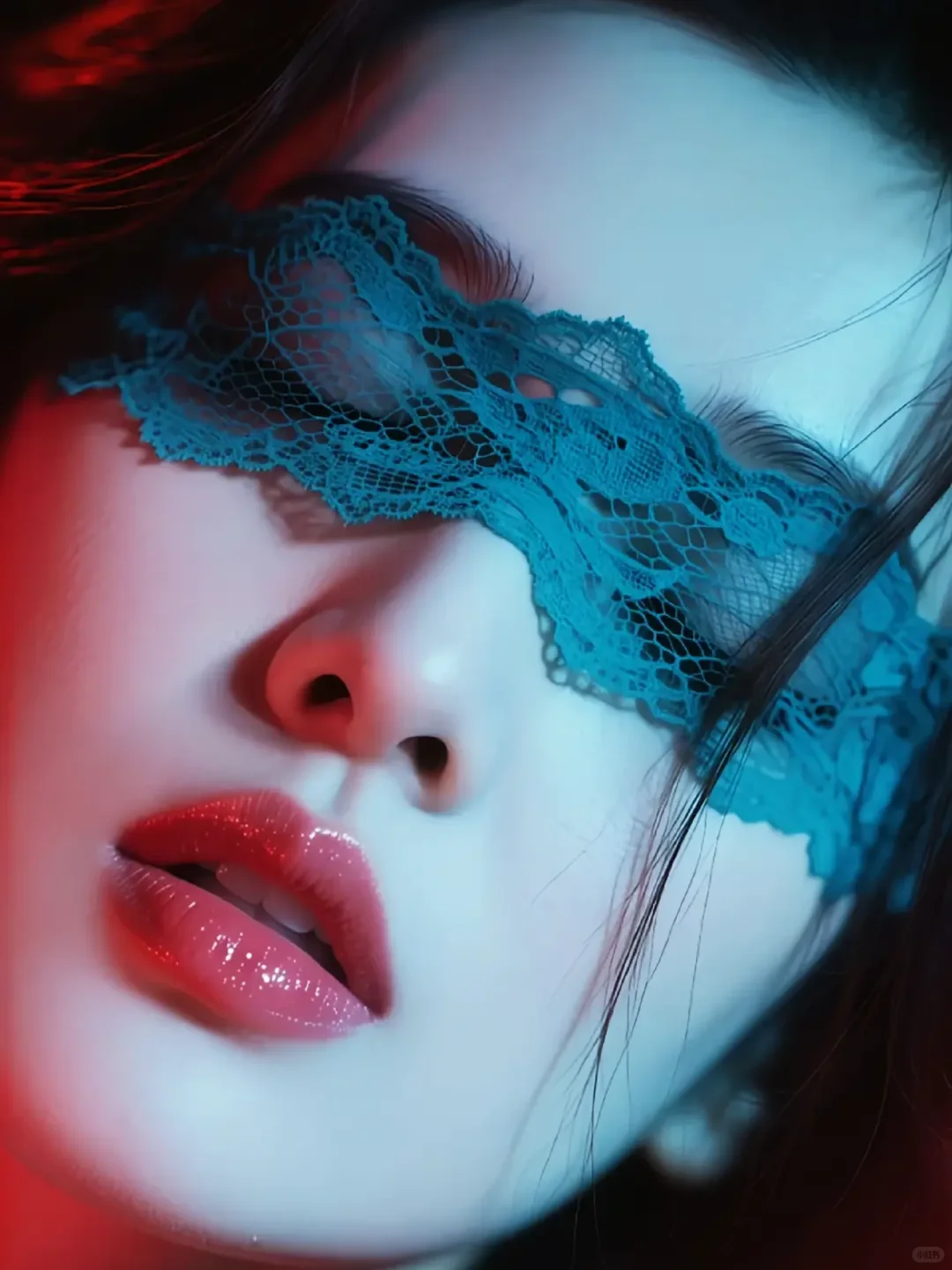 她的美，超出了想象~🖤🖤