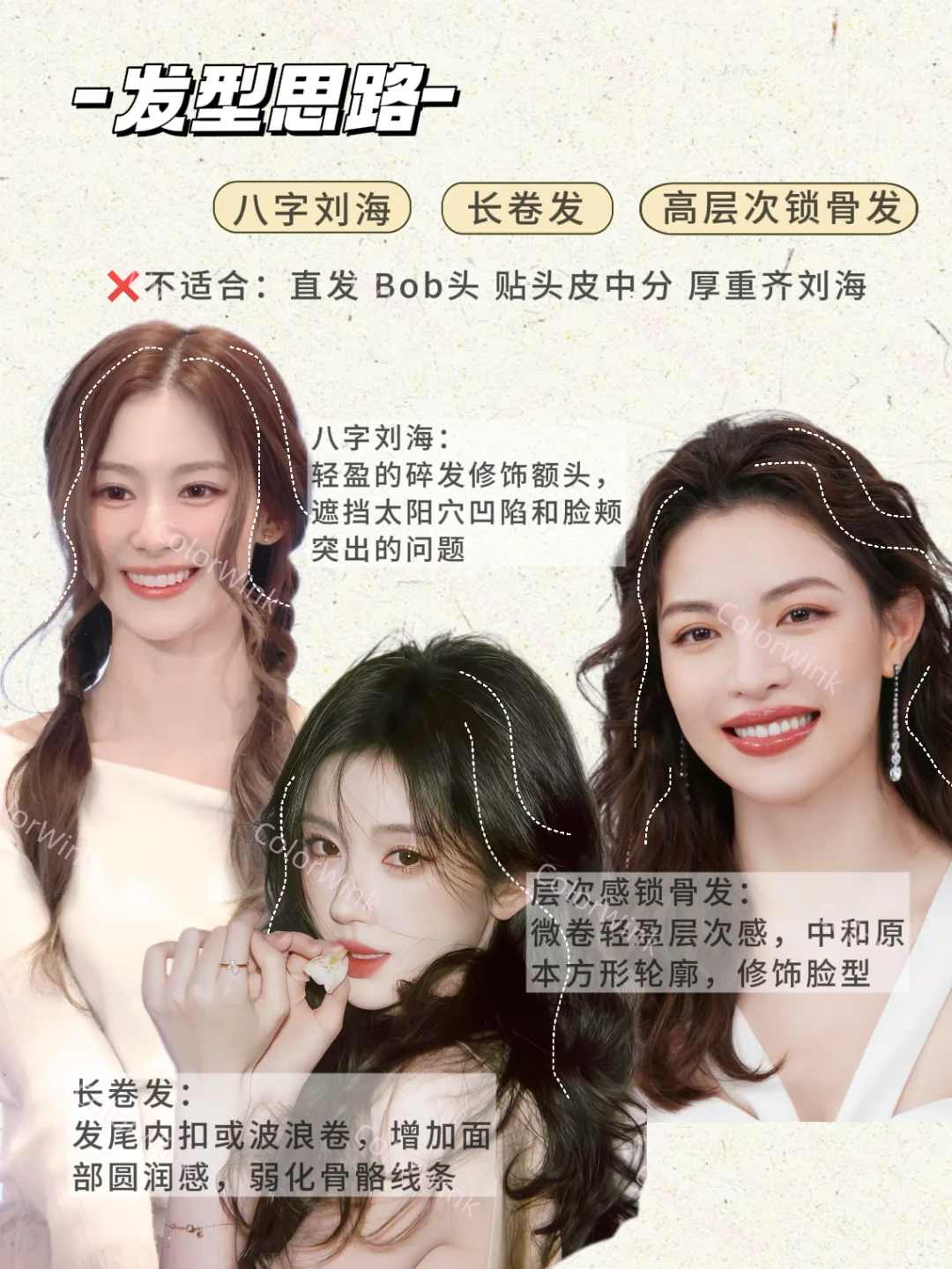 菱形脸自测指南｜不同脸型变美思路合集EP01