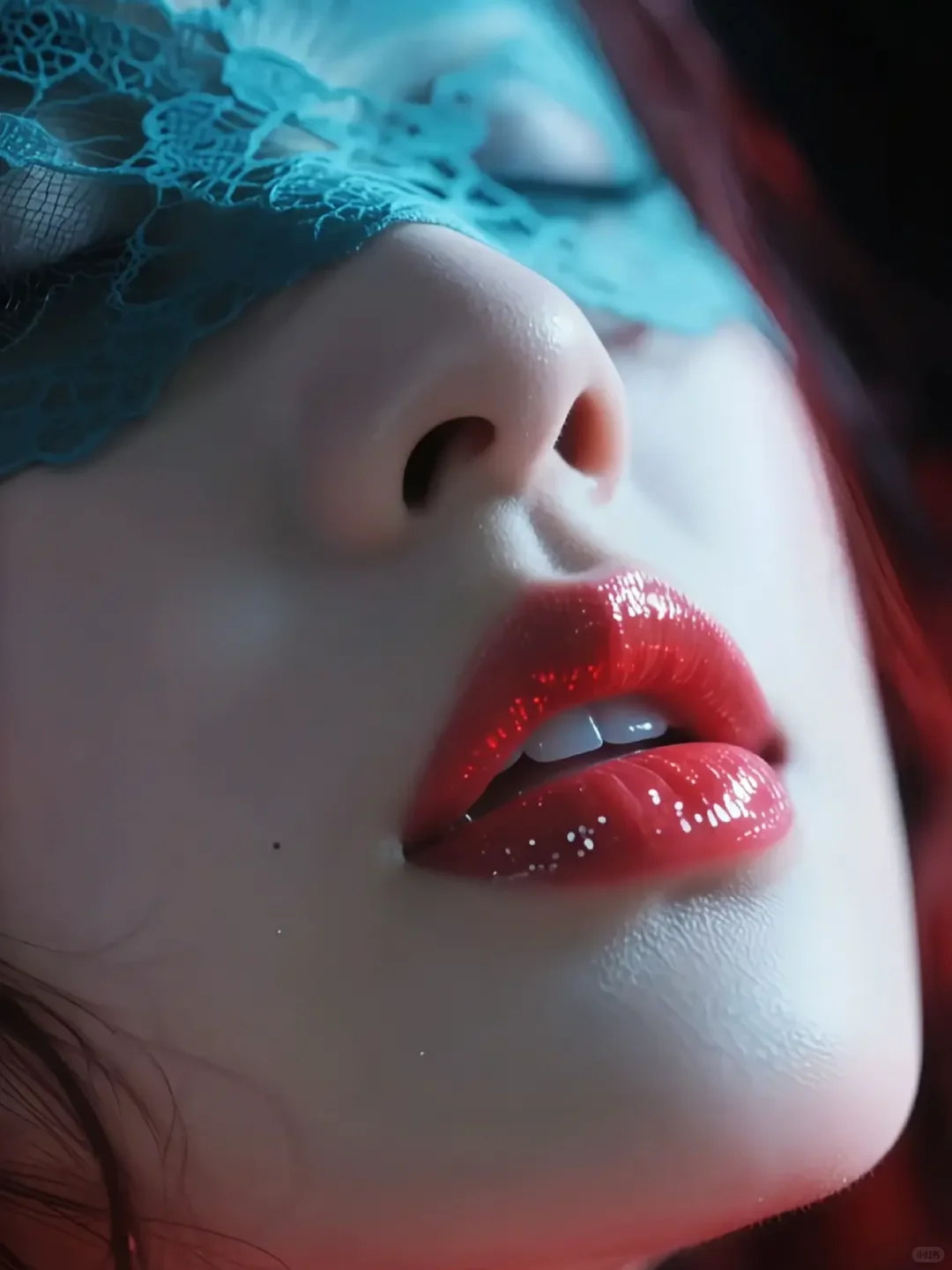 她的美，超出了想象~🖤🖤
