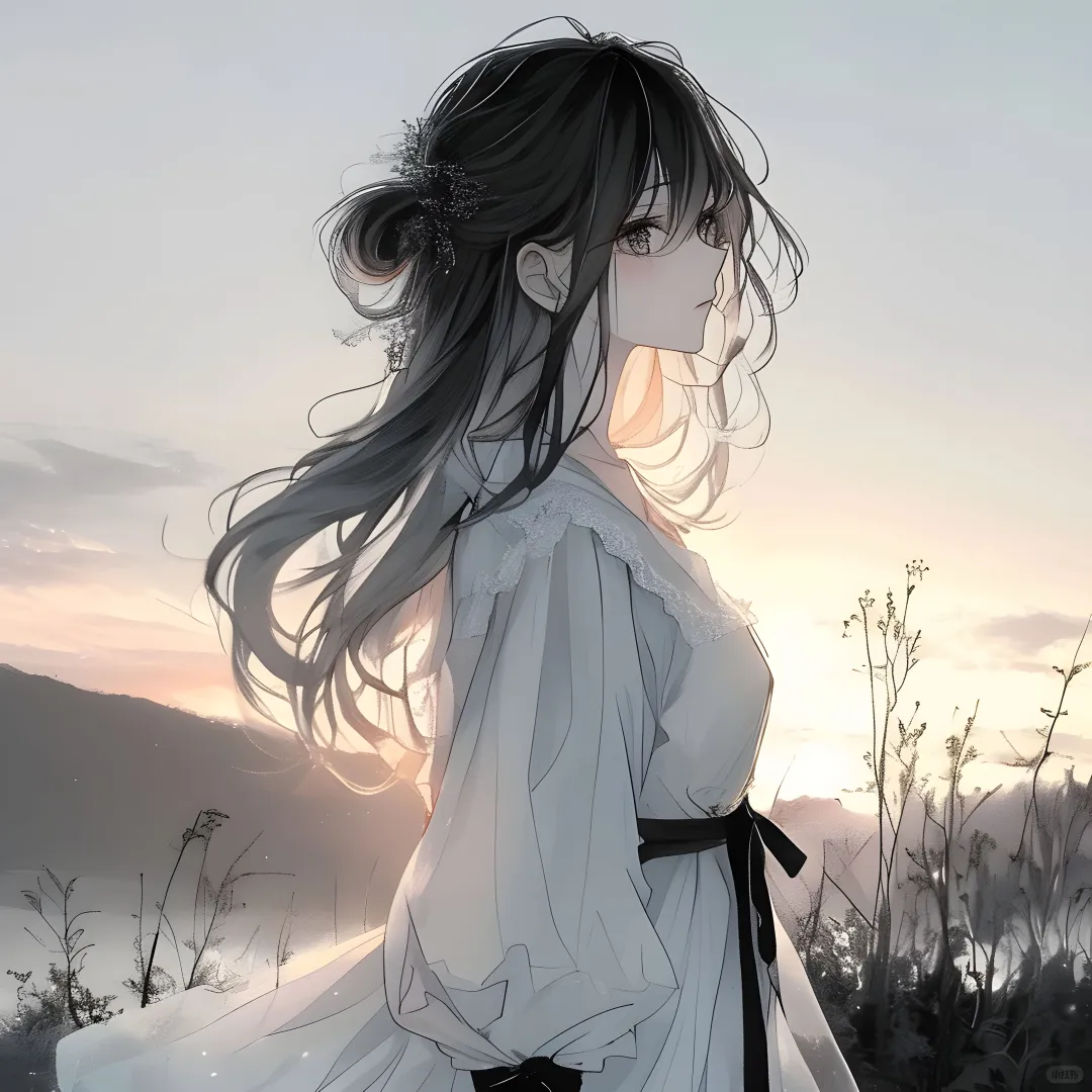女生头像：高山