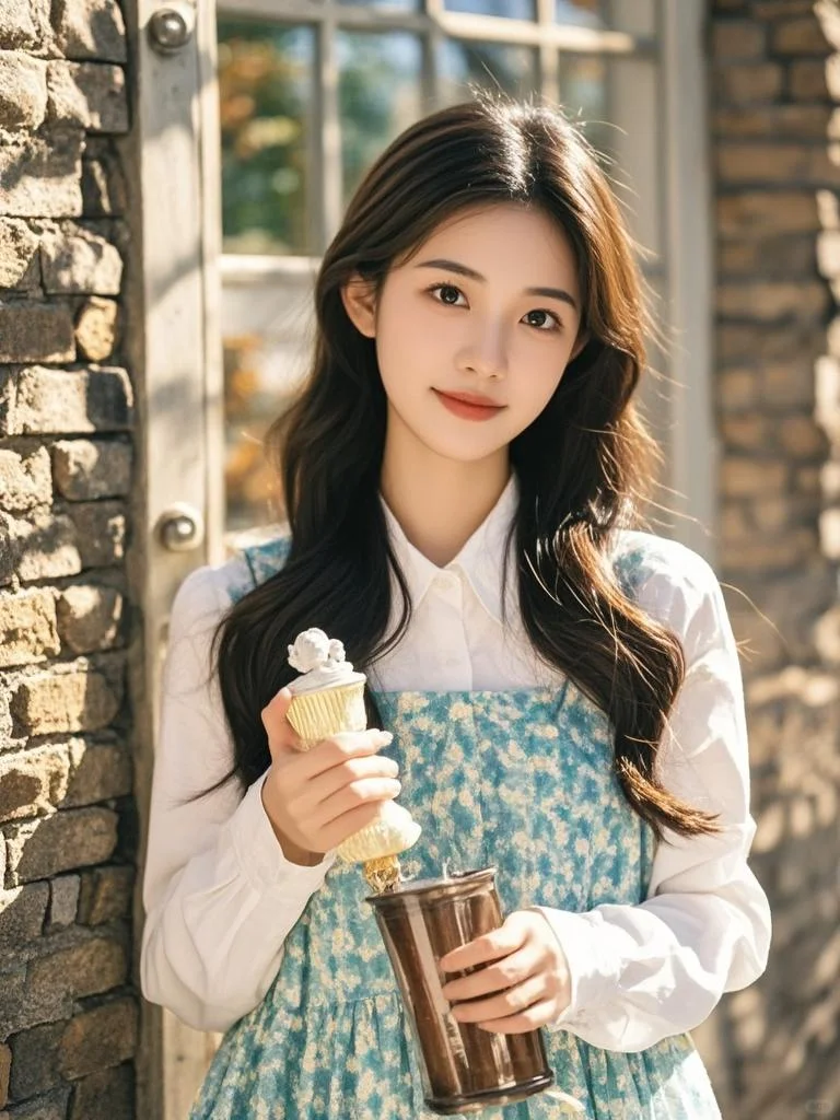 美女图像｜花开满园，温婉如玉