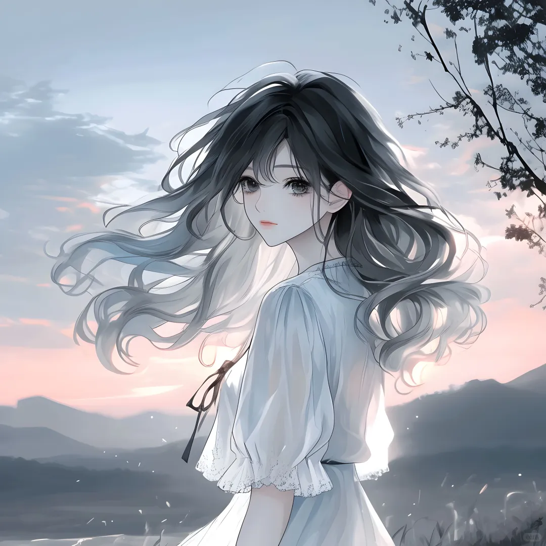 女生头像：高山