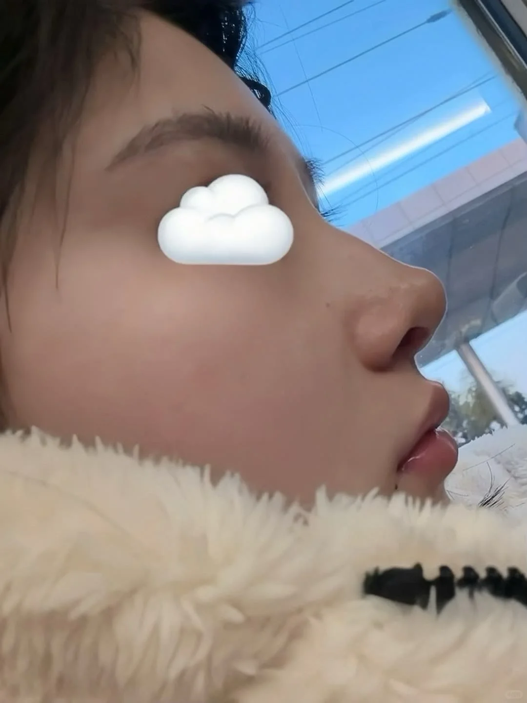 干干净净的素颜很美！