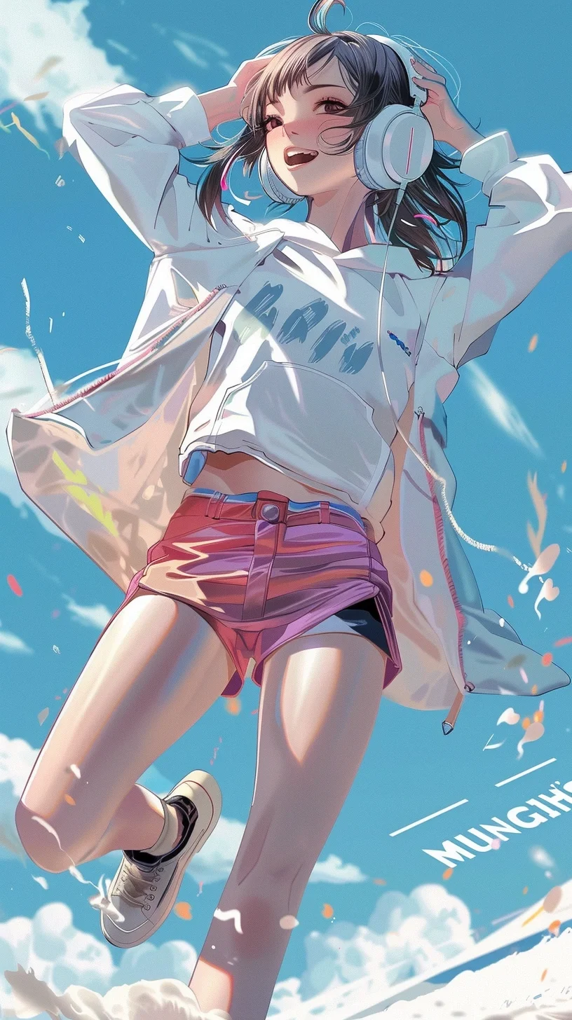 AI漫画系列｜活力少女