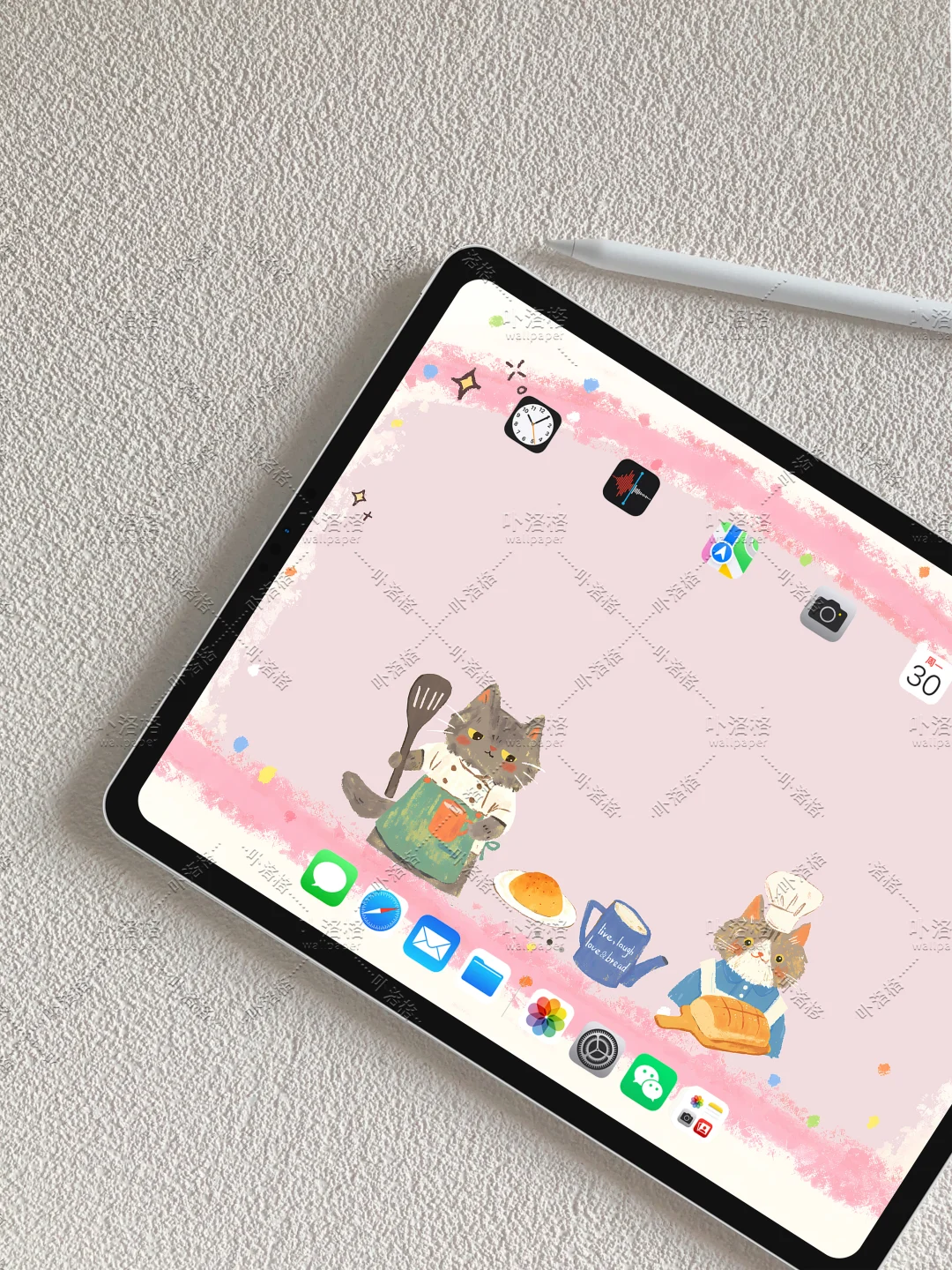 小猫烘焙师｜iPad壁纸✨
