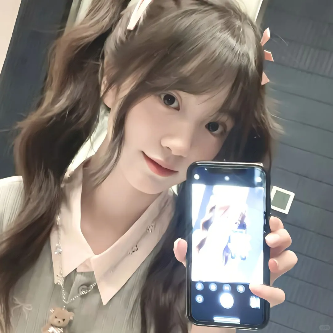 这也太甜了吧！超甜真人女生头像