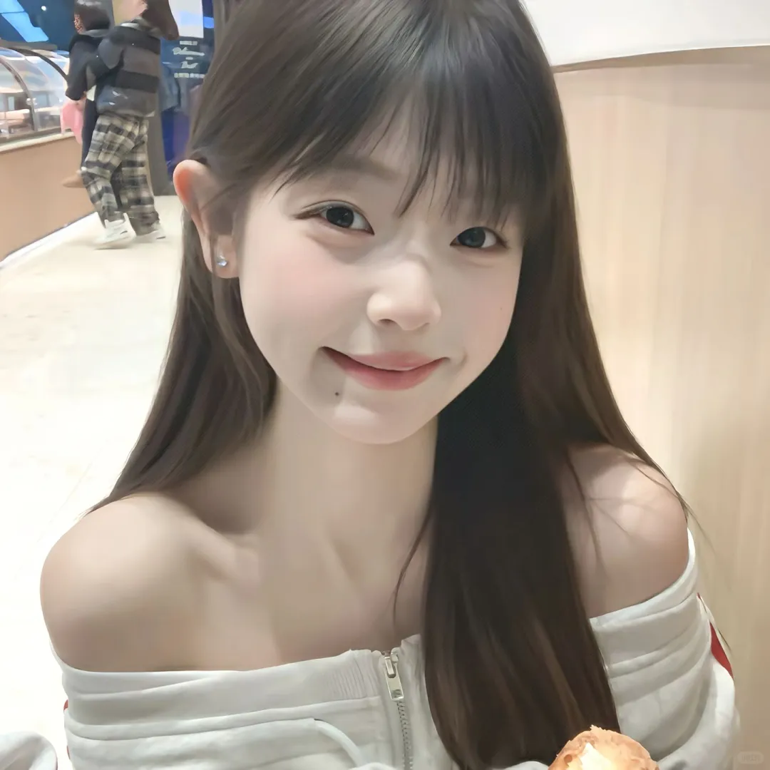 这也太甜了吧！超甜真人女生头像