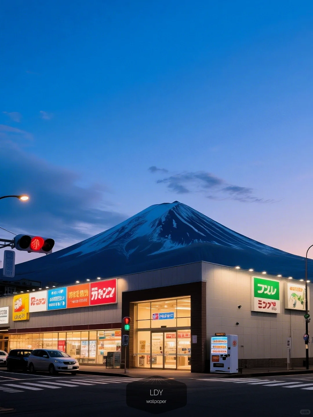 4K | Y001 | 富士山下氛围壁纸