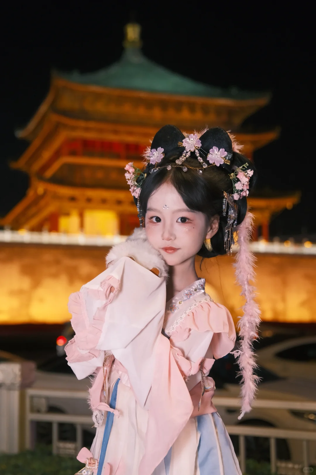 在西安拍到女儿的人生照片