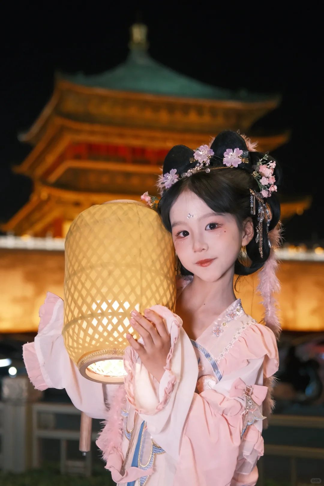 在西安拍到女儿的人生照片