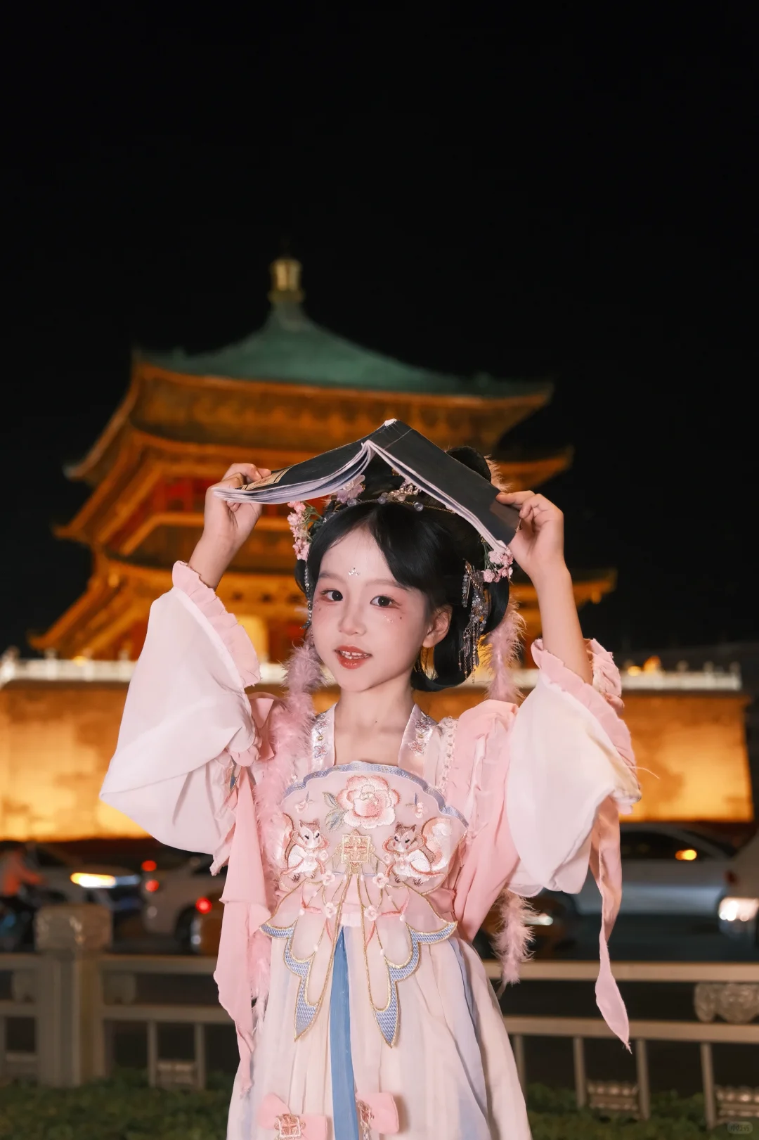 在西安拍到女儿的人生照片