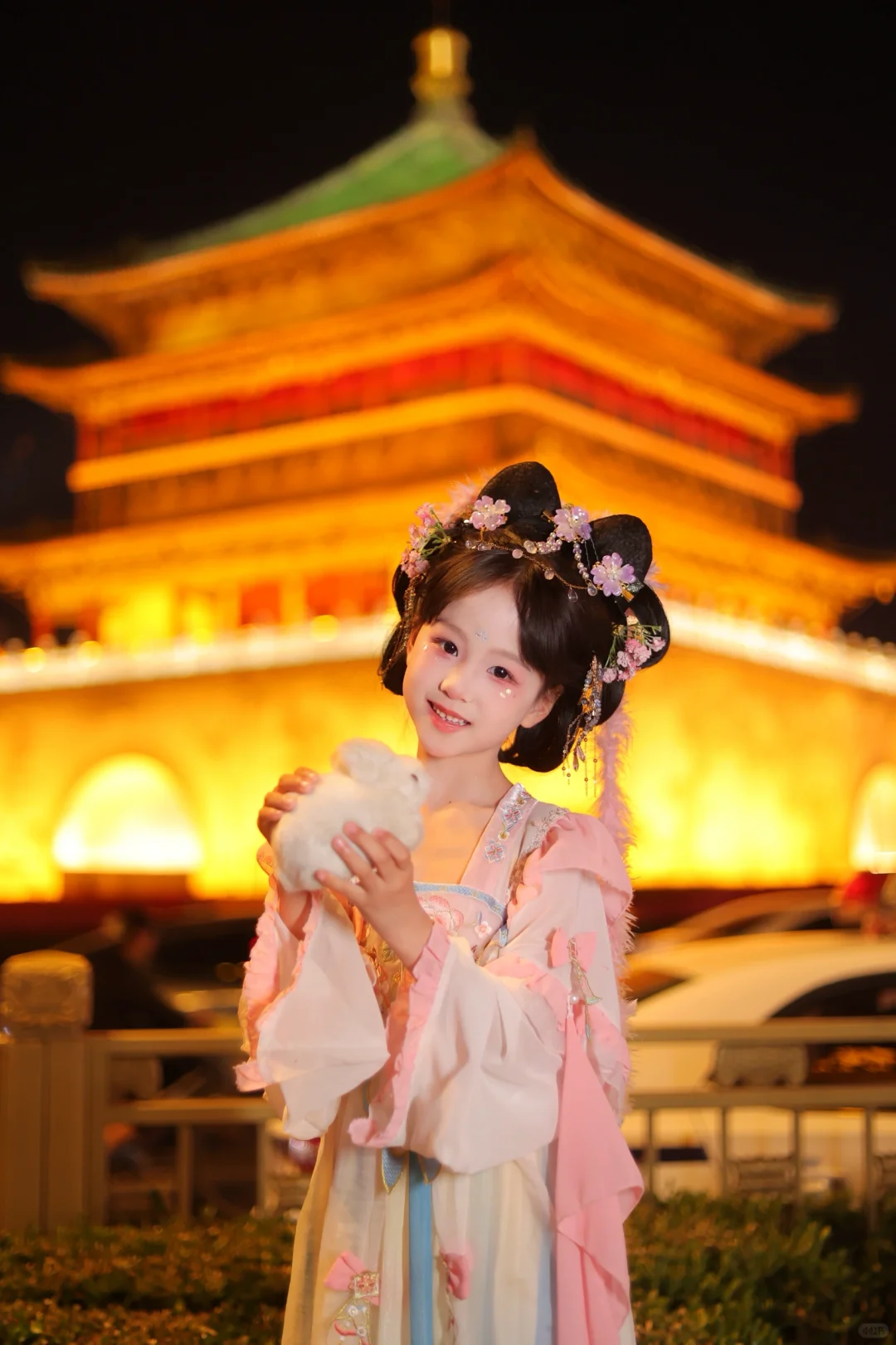 在西安拍到女儿的人生照片