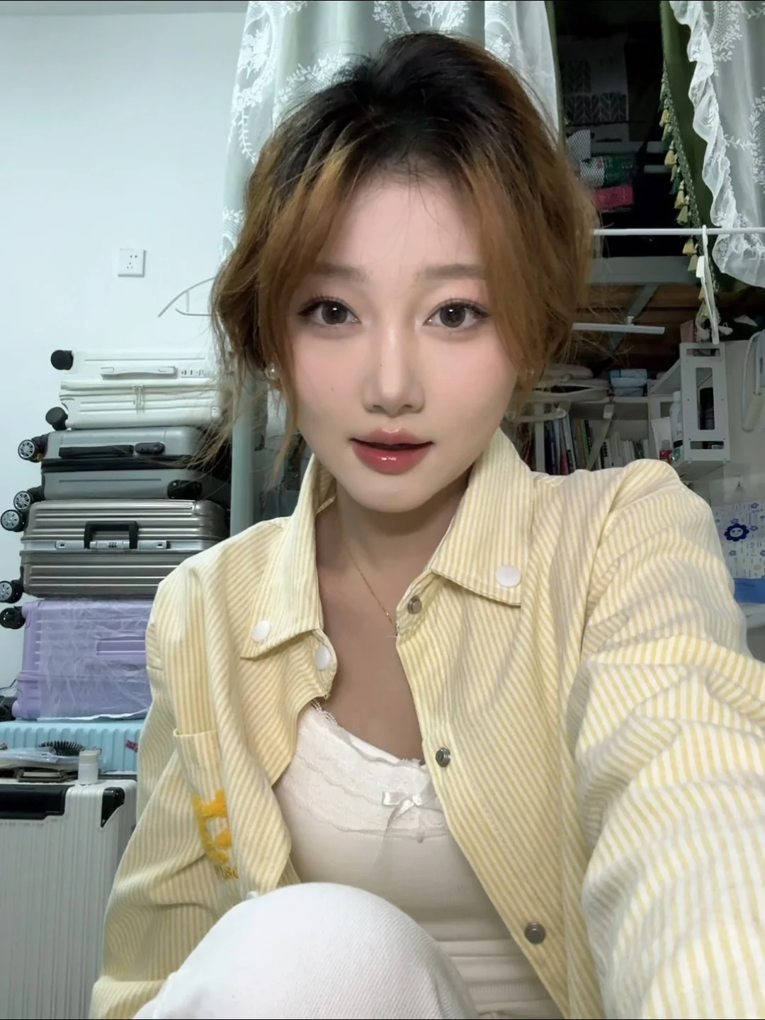 好喜欢怼脸拍的这个妆！