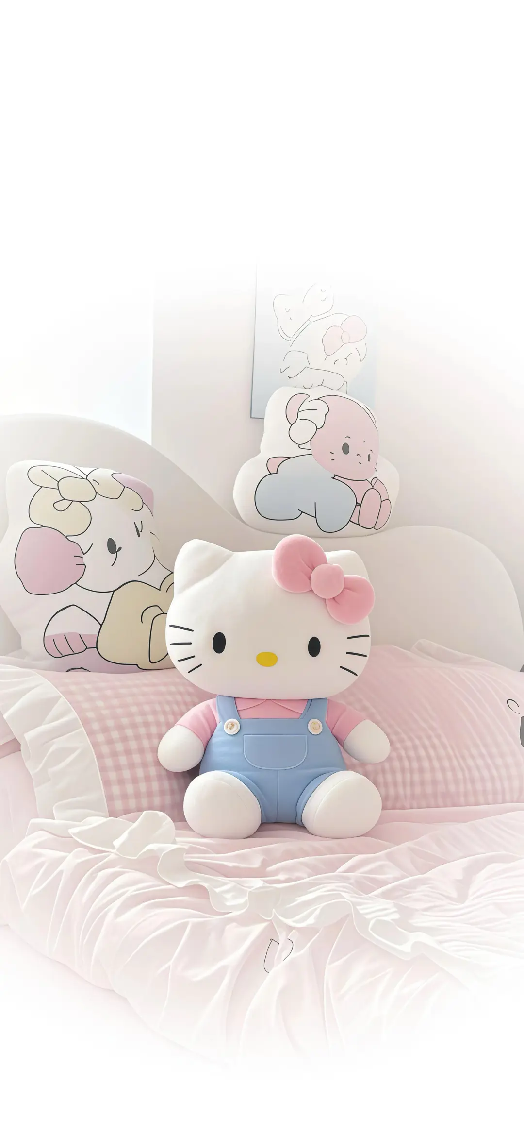 HelloKitty渐变壁纸
