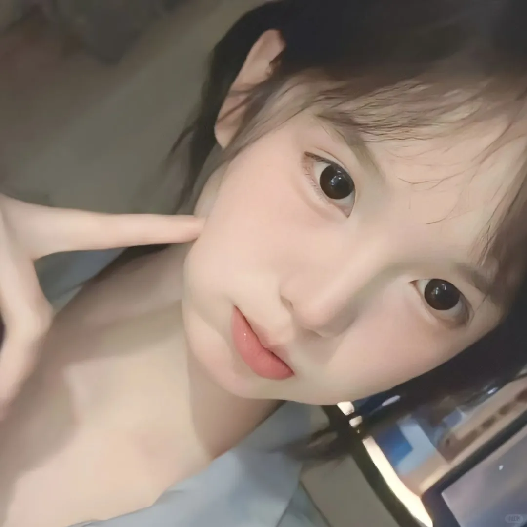 这也太甜了吧！超甜真人女生头像