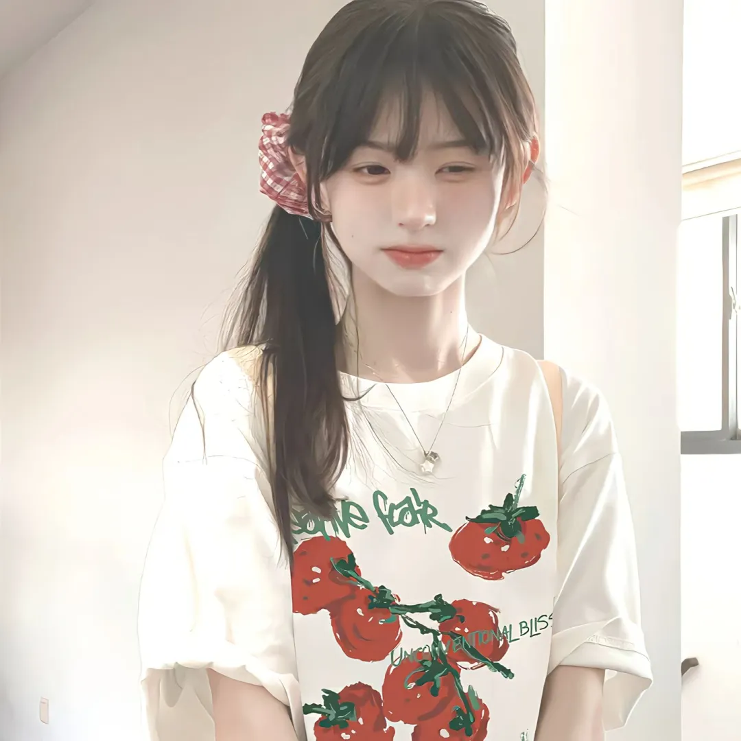 这也太甜了吧！超甜真人女生头像