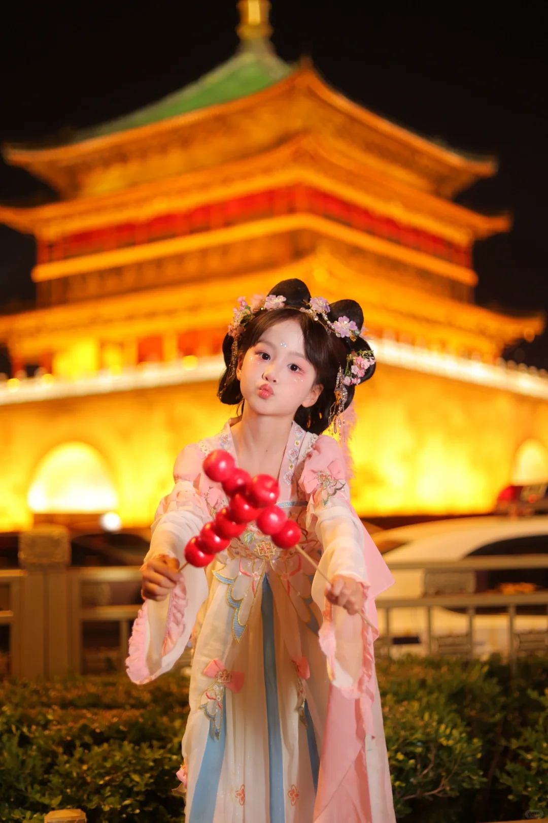 在西安拍到女儿的人生照片